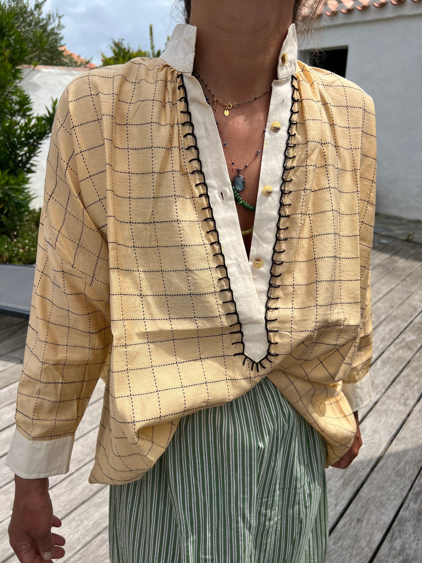 CHEMISE FOLK DIANA
