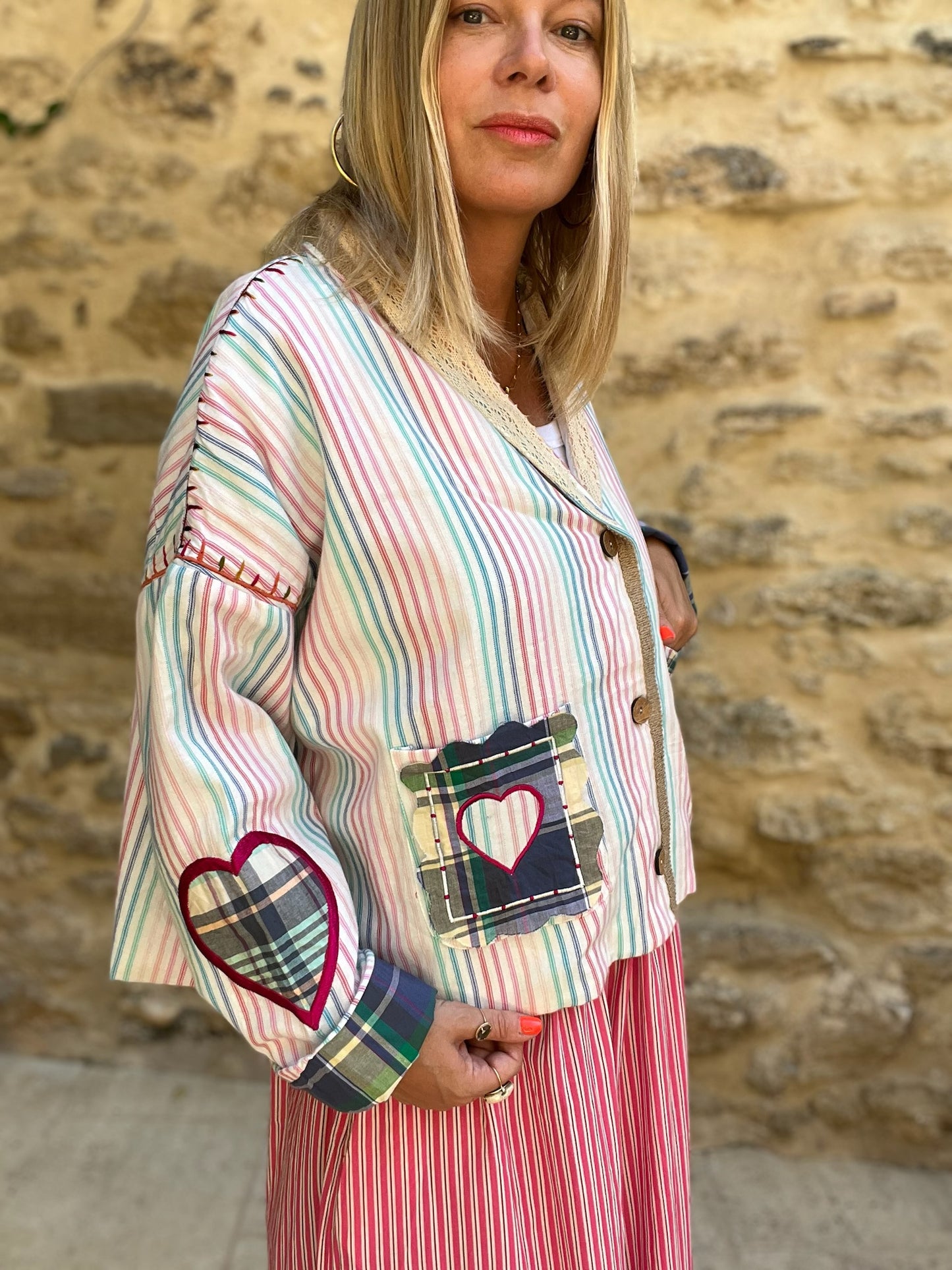VESTE HEART MALLI