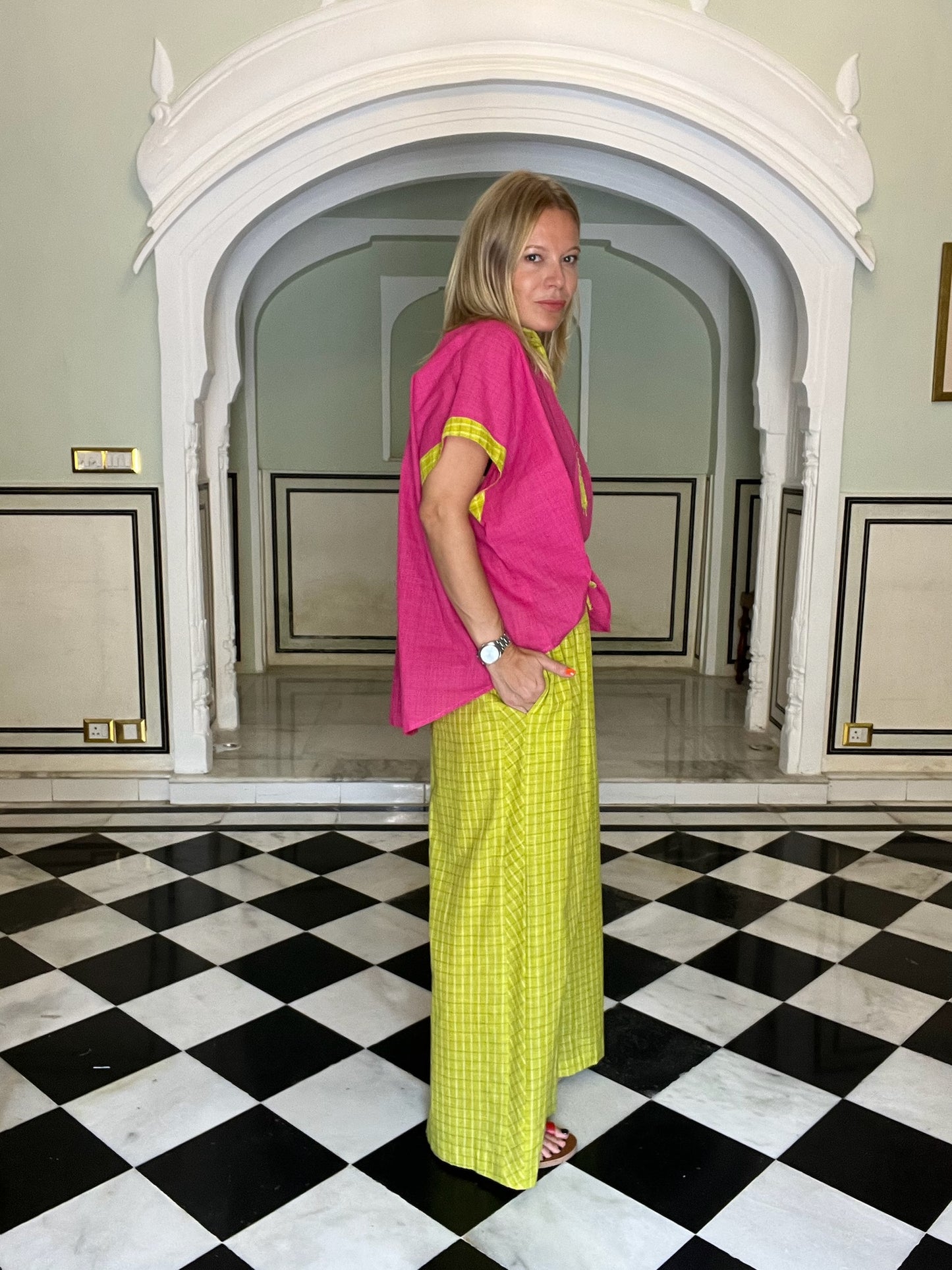 PANTALON DISCO GREEN