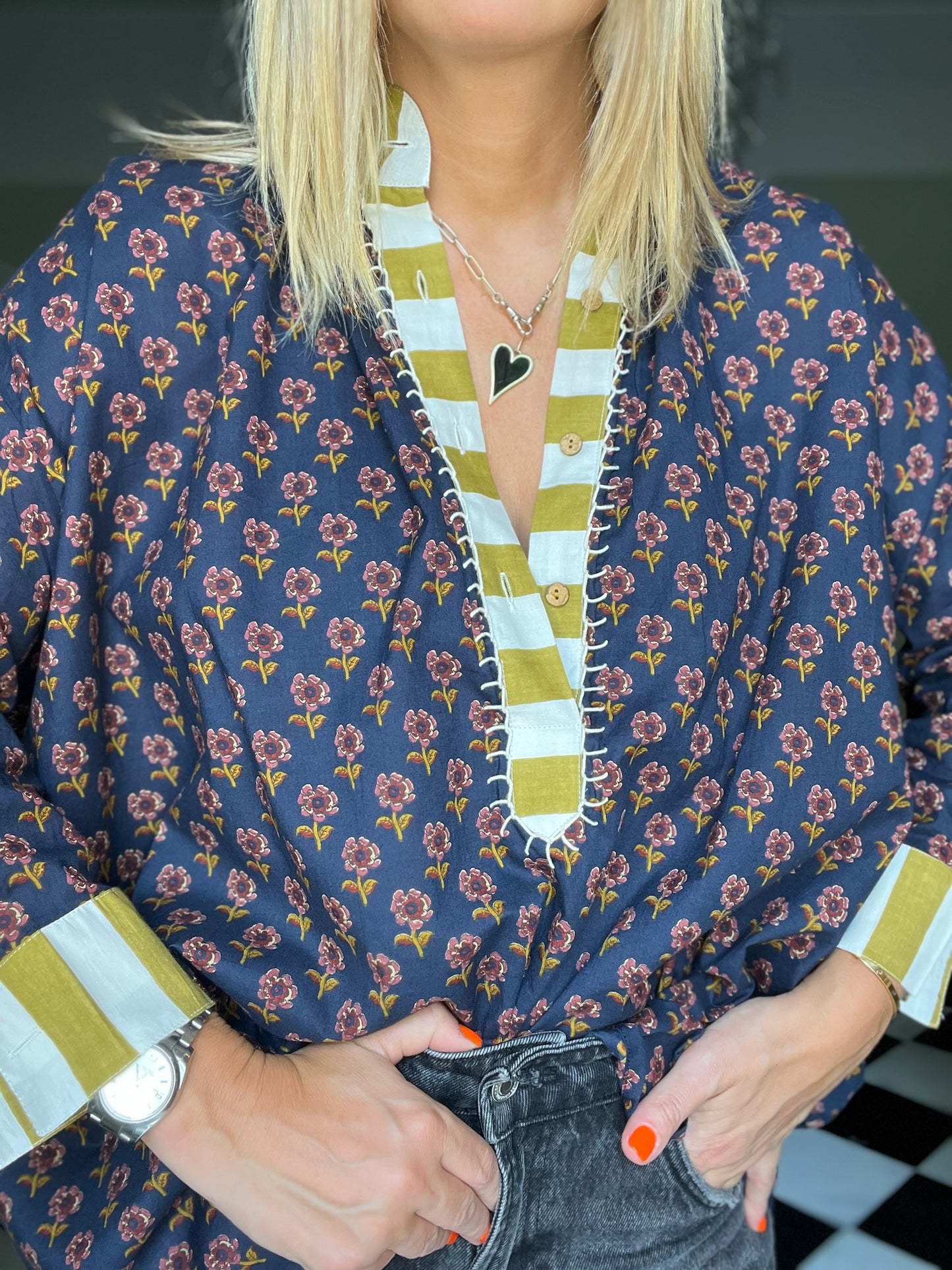 CHEMISE FOLK SOLEY