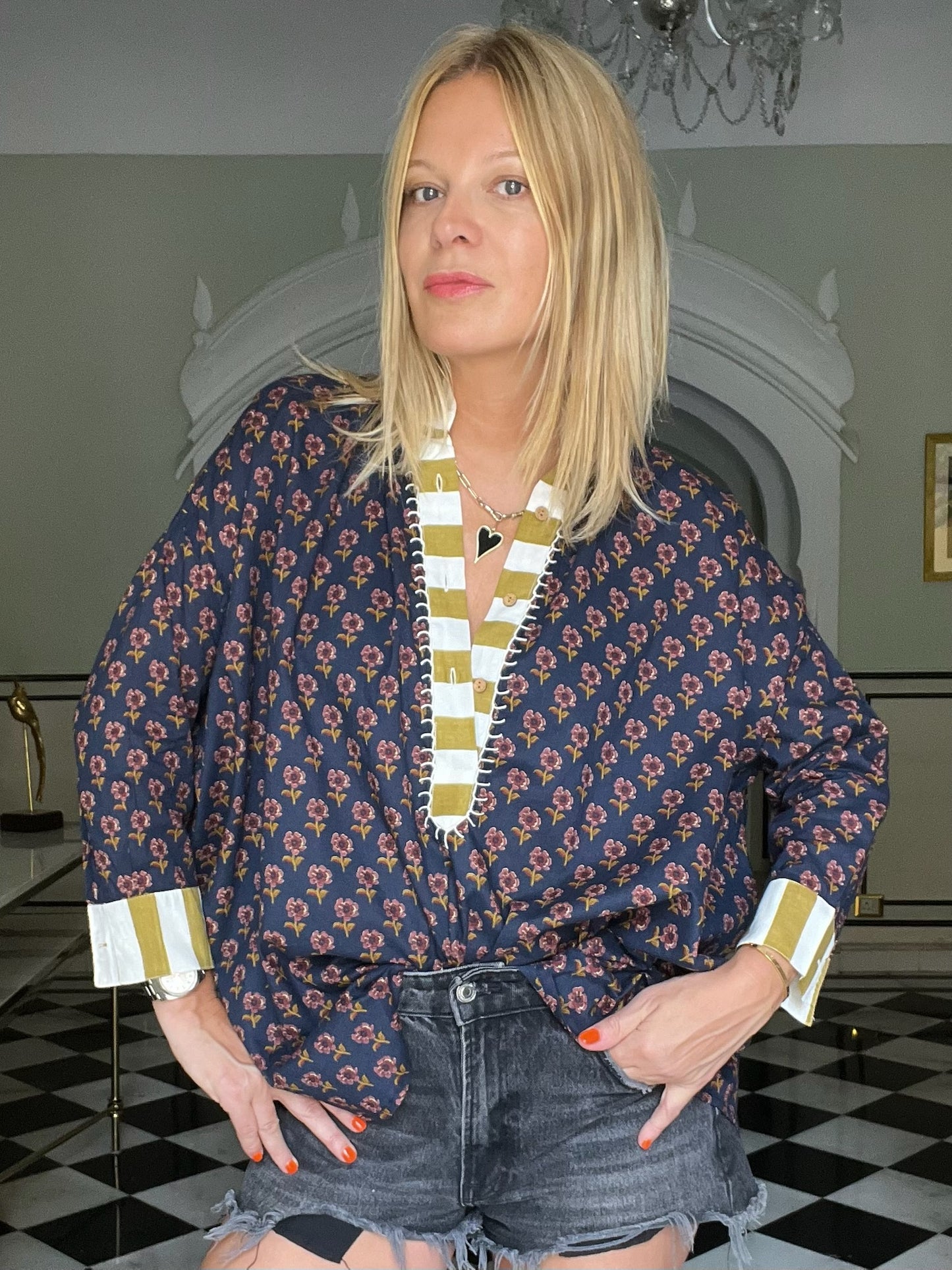CHEMISE FOLK SOLEY