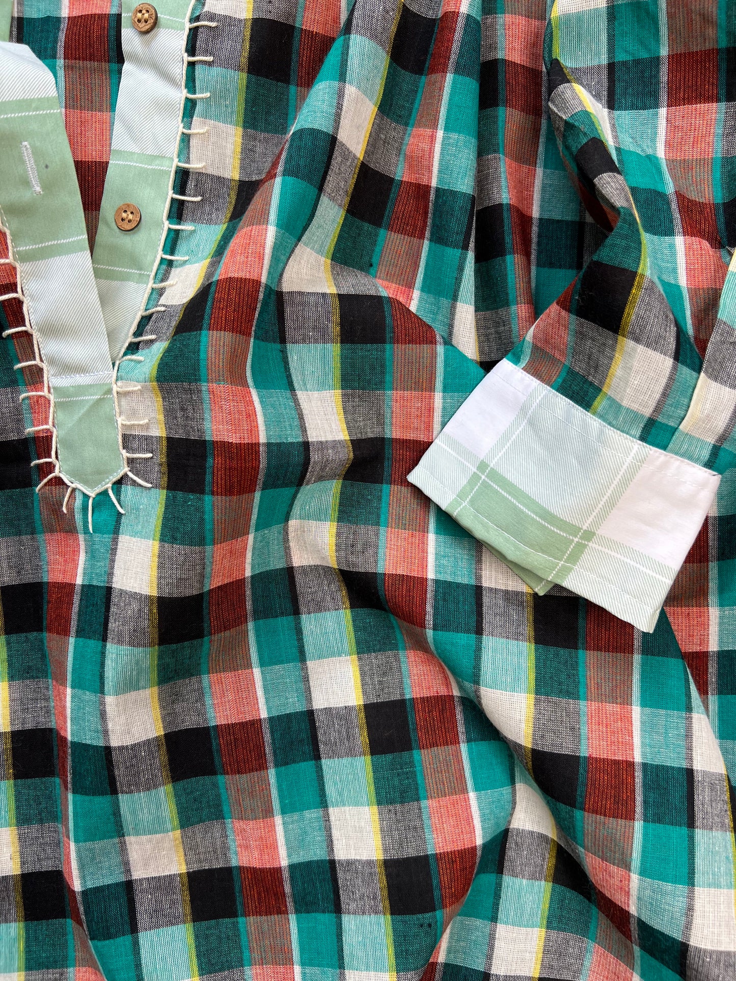 CHEMISE FOLK FOREST