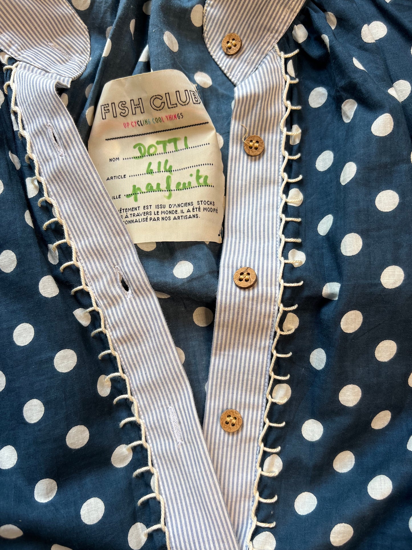 CHEMISE FOLK DOTTI