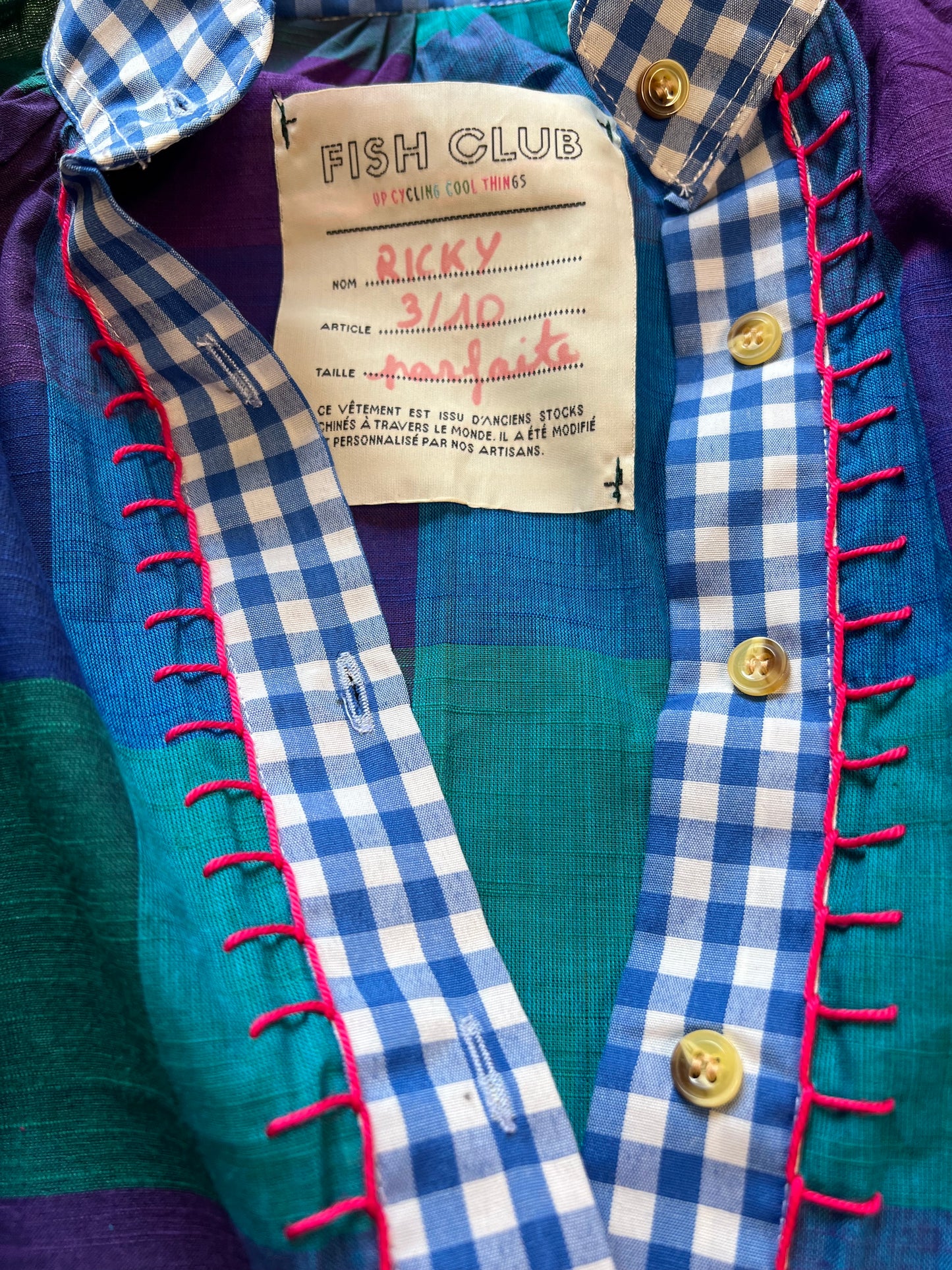 CHEMISE FOLK RICKY