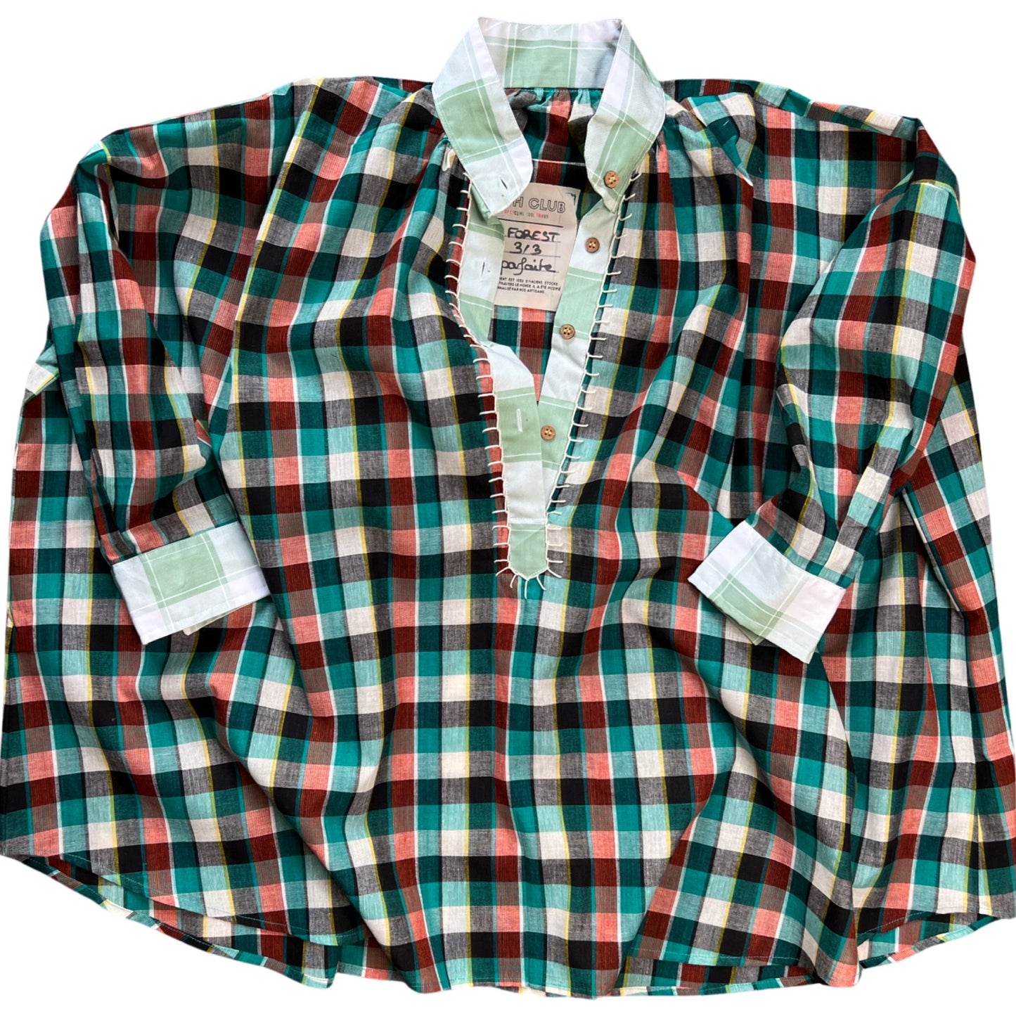 CHEMISE FOLK FOREST