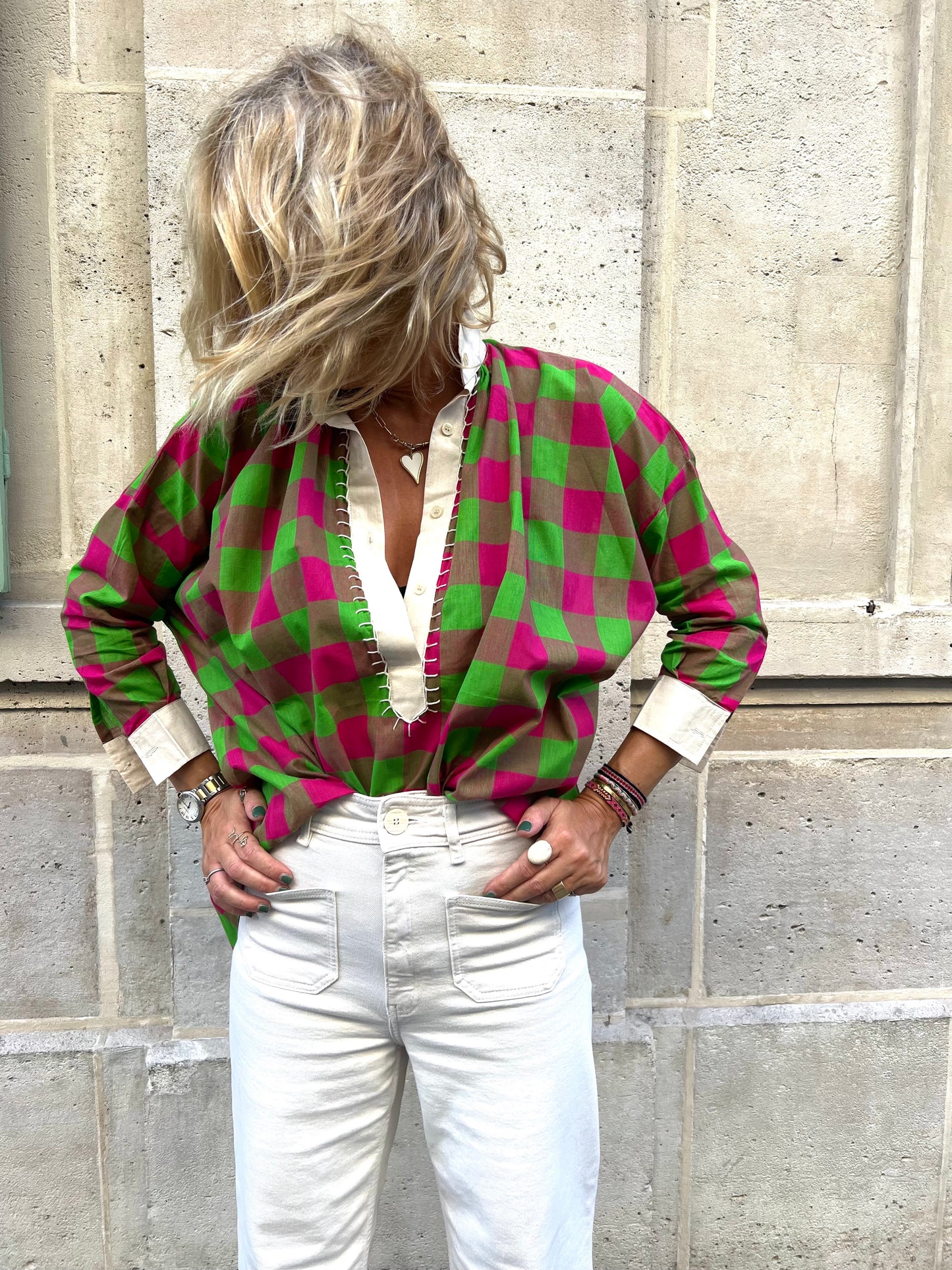 CHEMISE FOLK JOKER