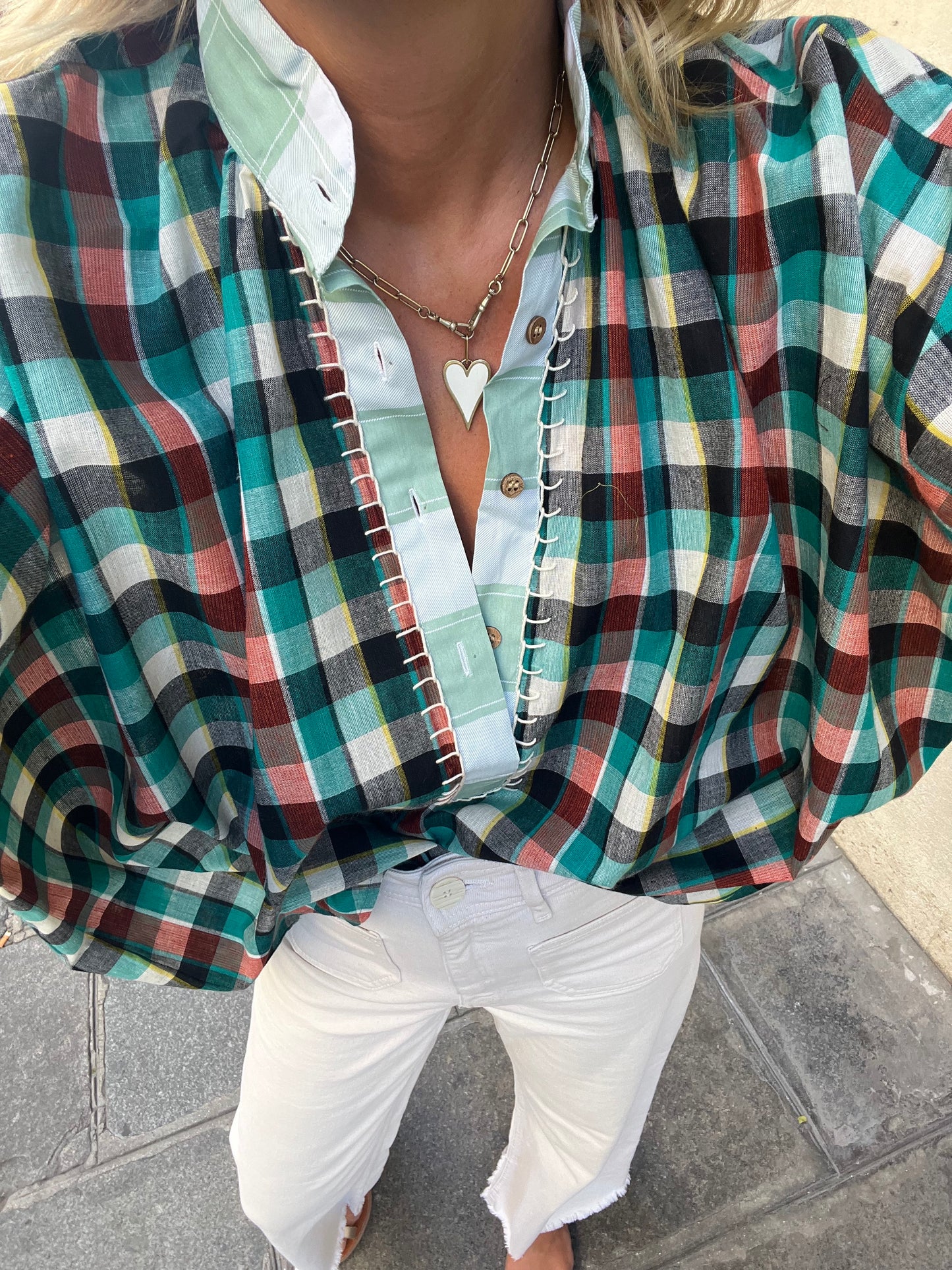 CHEMISE FOLK FOREST