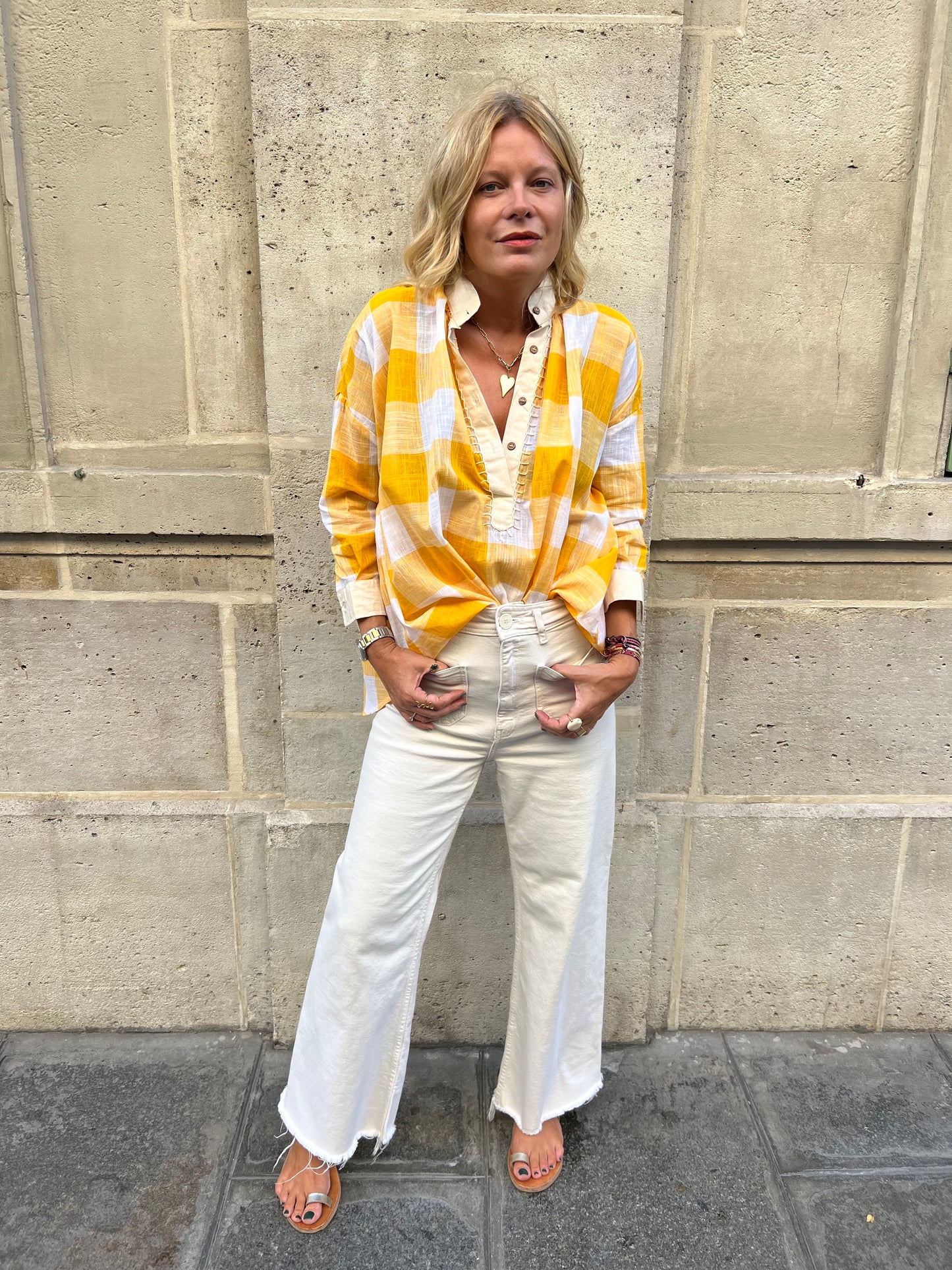 CHEMISE FOLK SUNNY