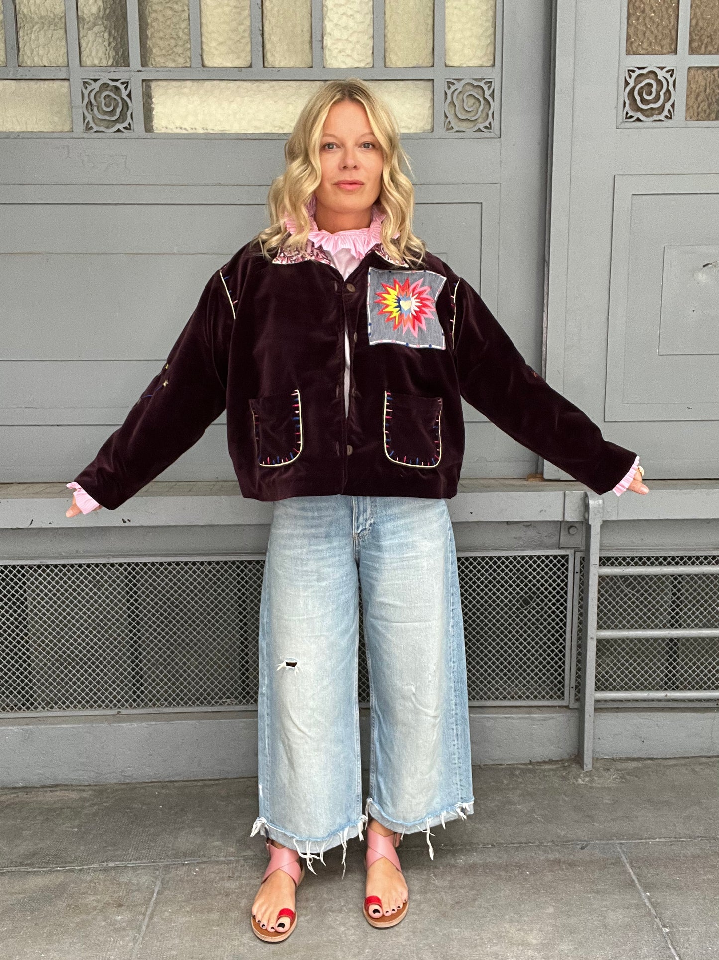 Granny wool jacket