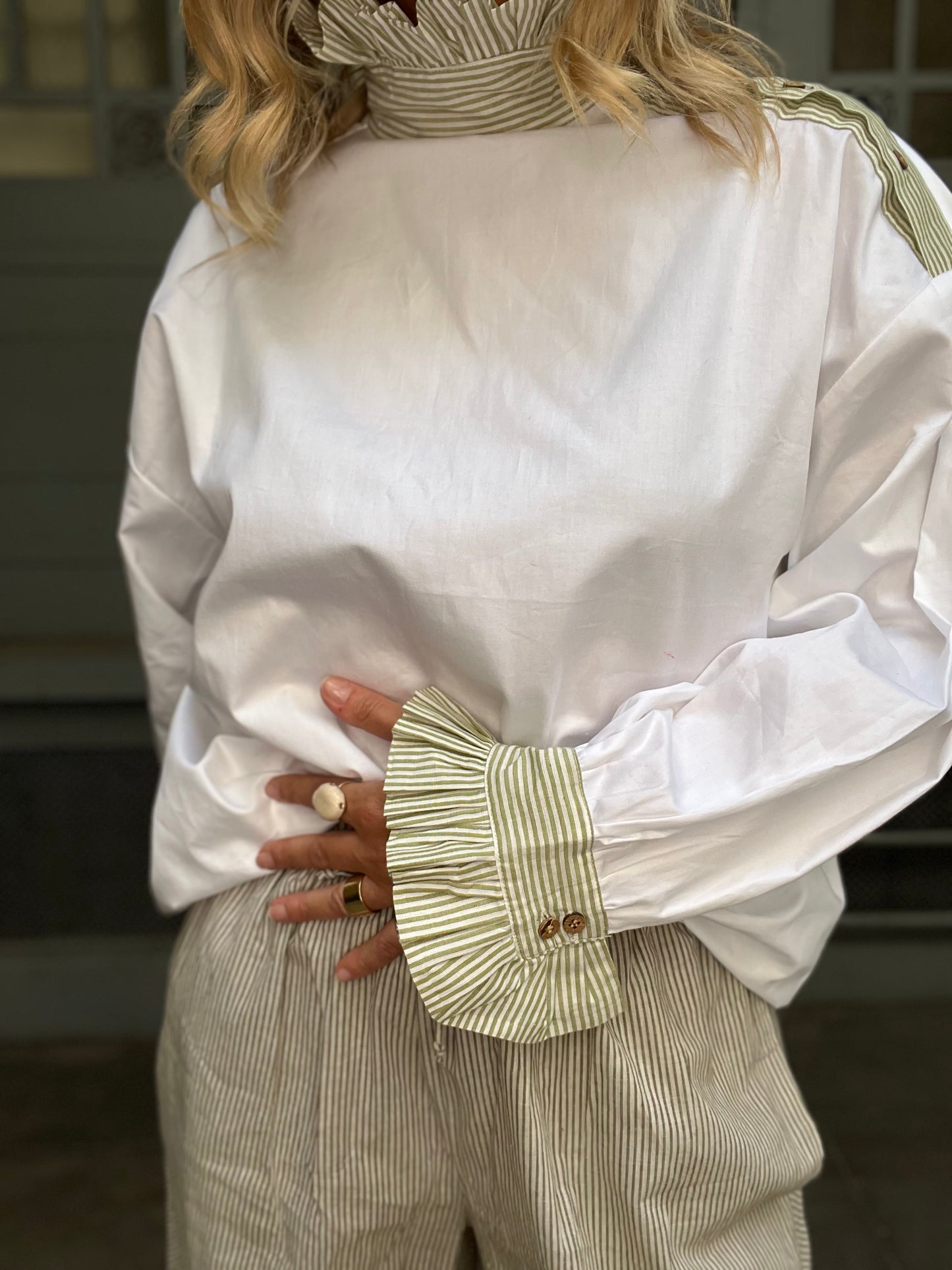 CHEMISE THE ARTIST OLIVE
