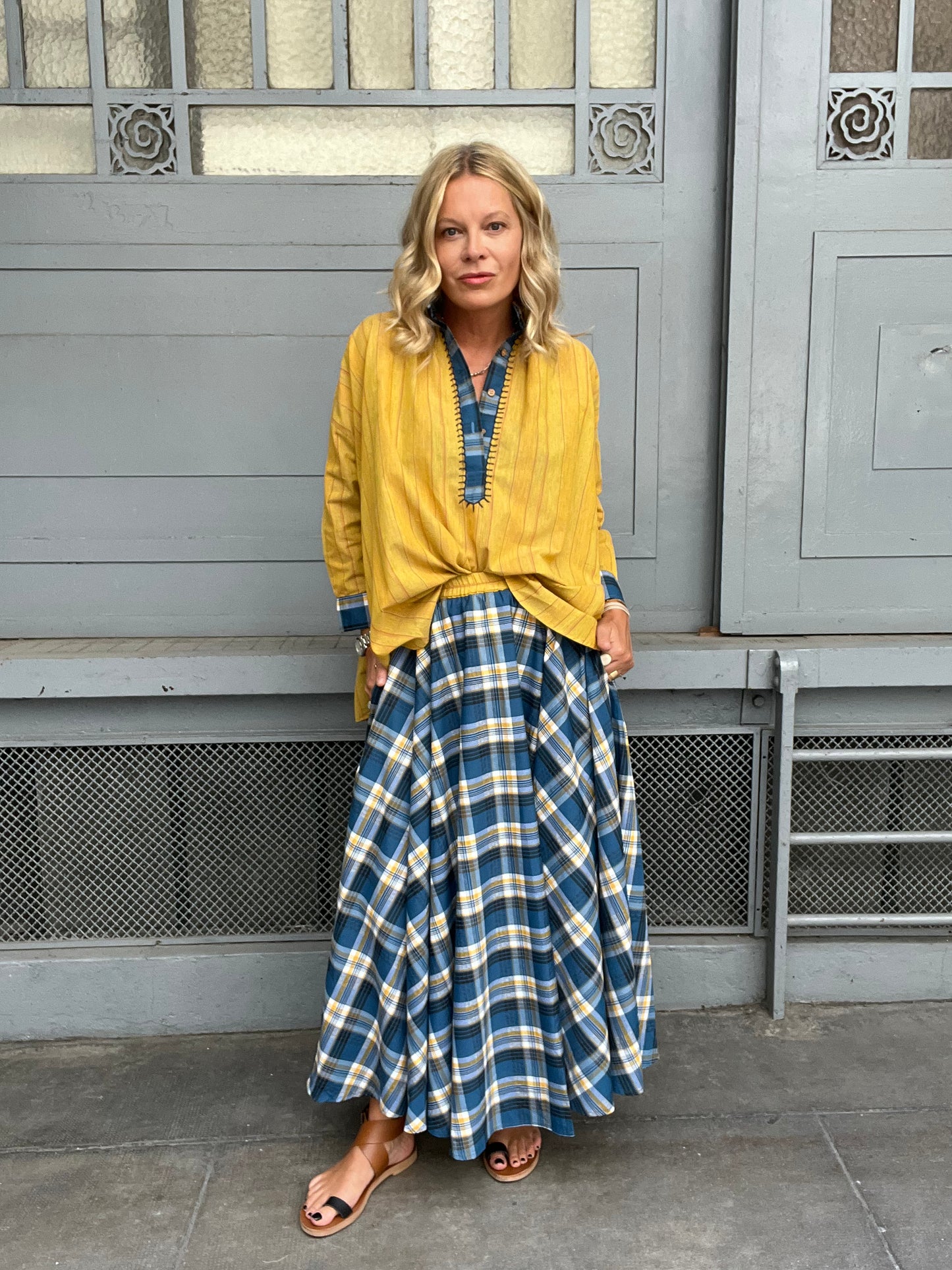 Umbrella Iris skirt