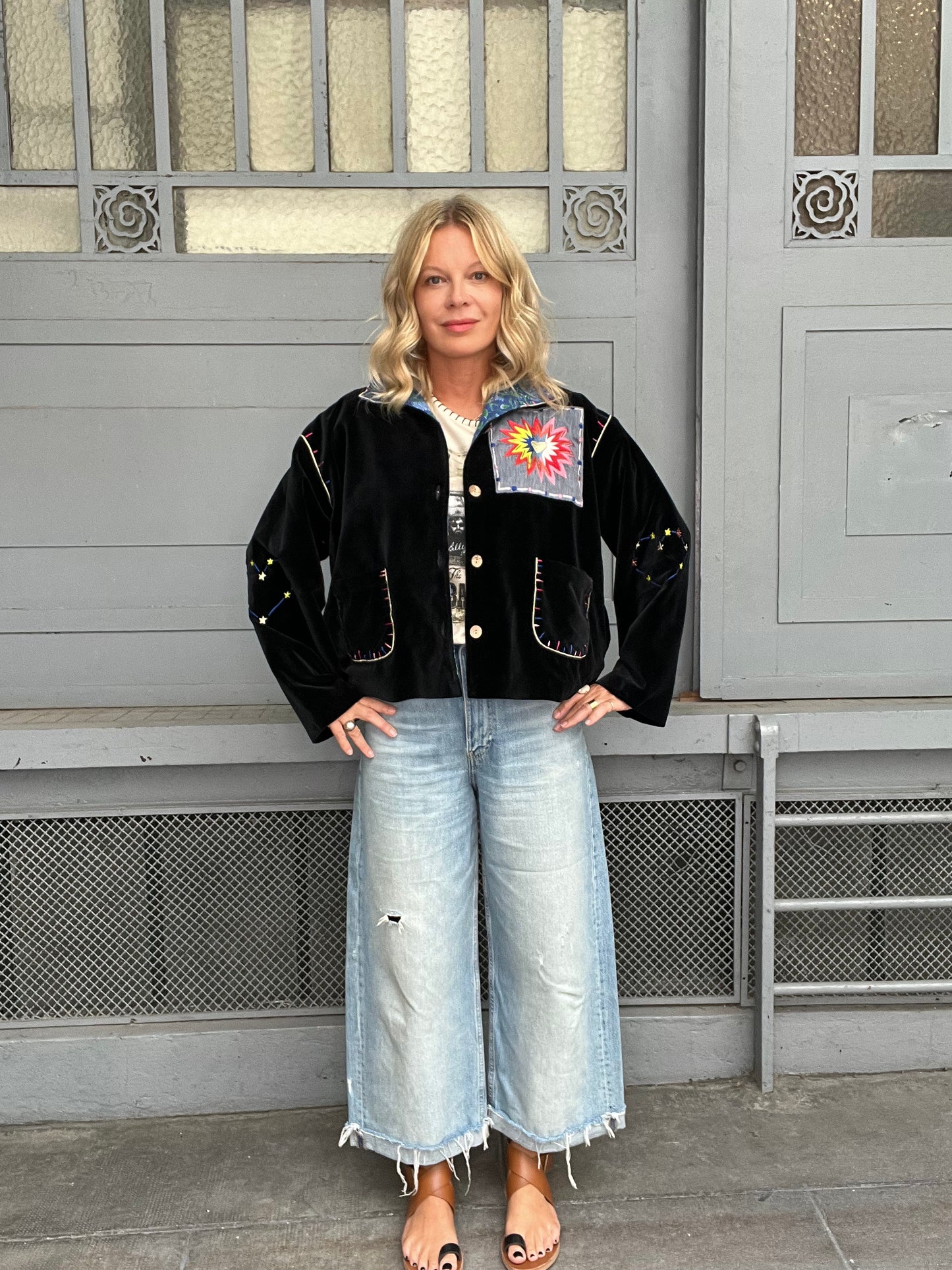 Granny wool jacket
