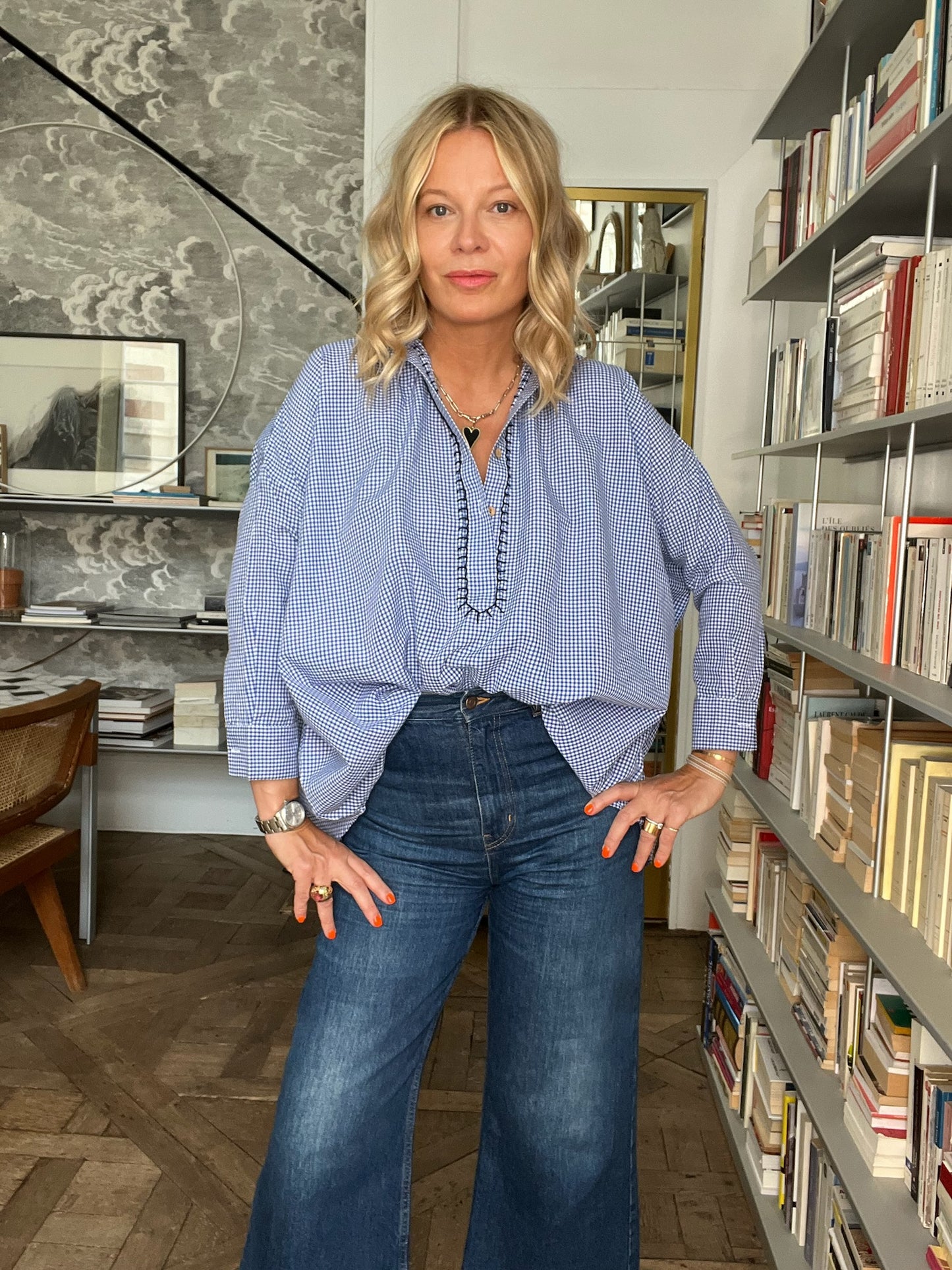 Rebeka folk shirt
