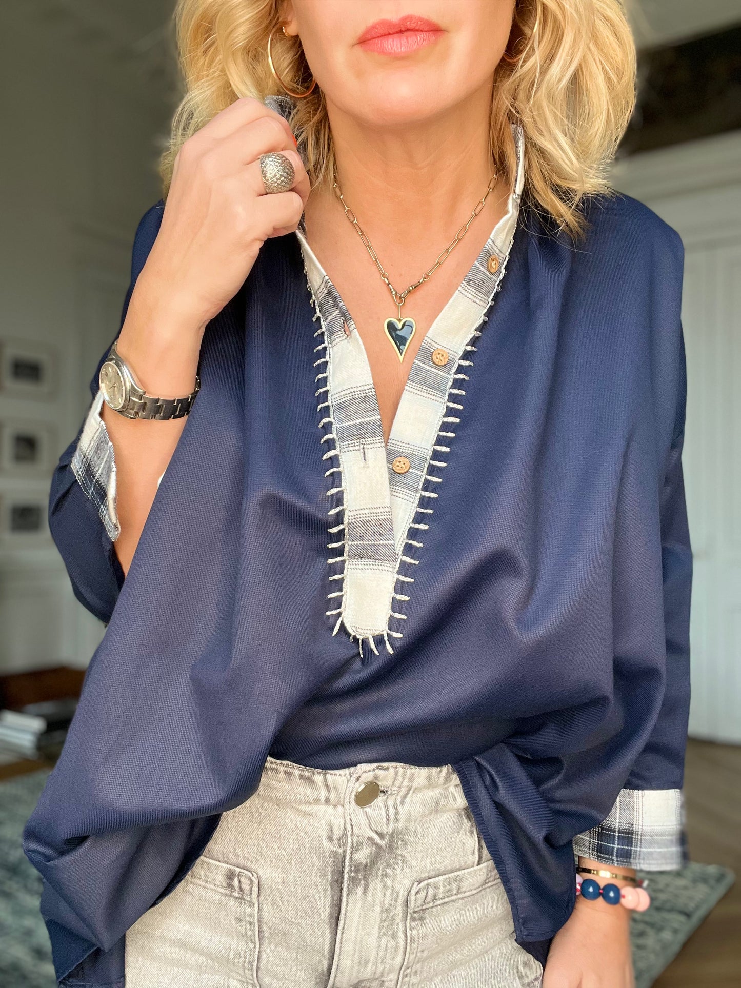 Folk Navy shirt