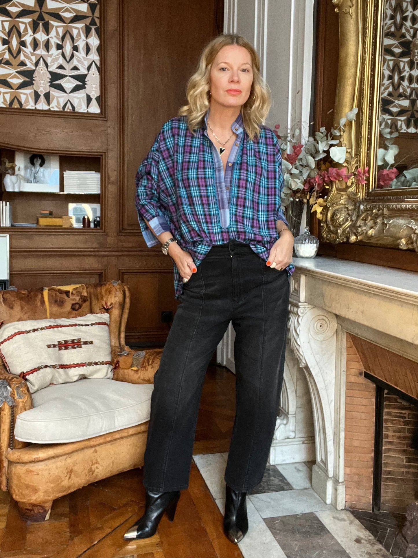 Folk shirt Sylke