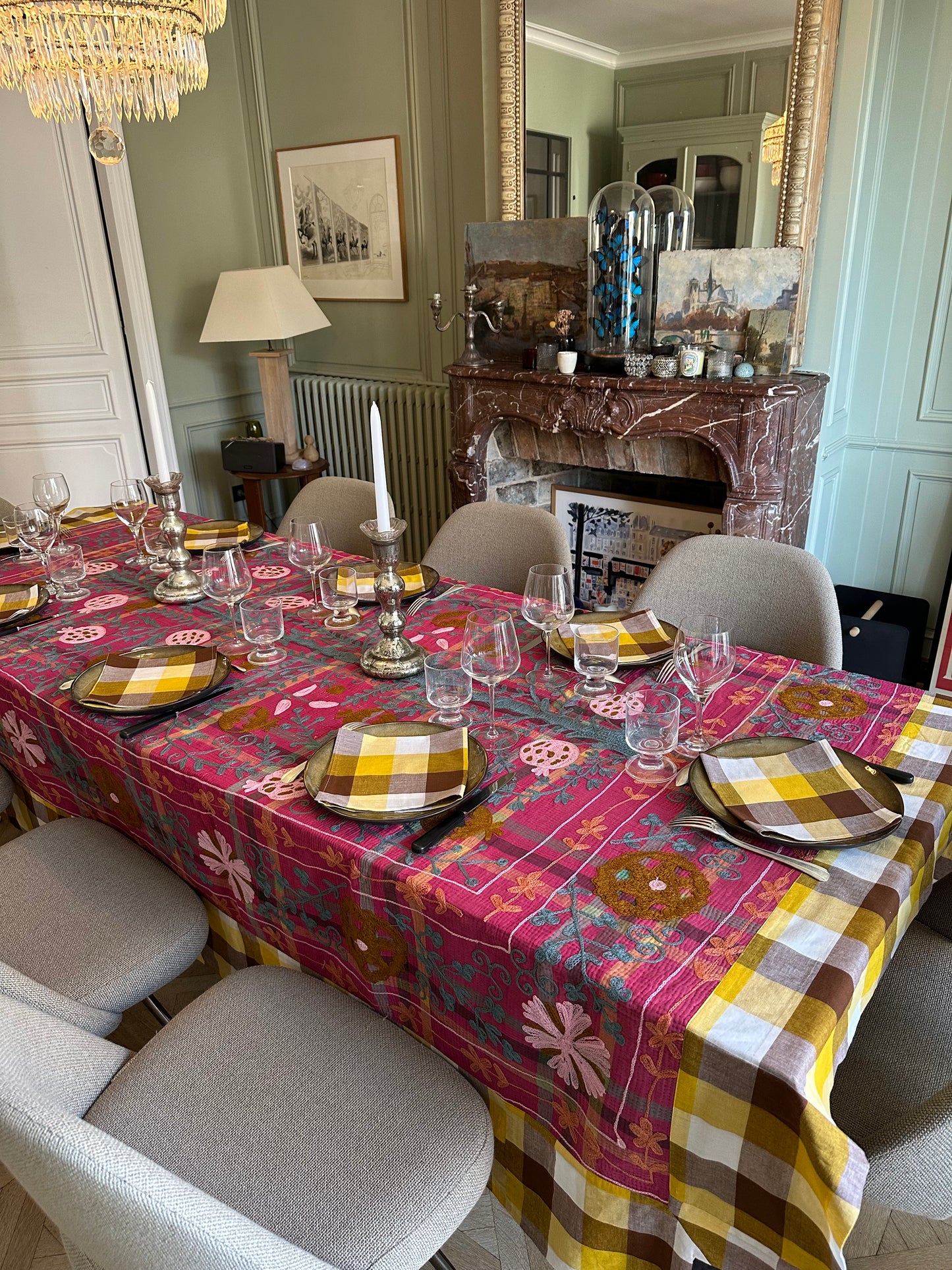 Ensemble Nappe + Serviettes N°25