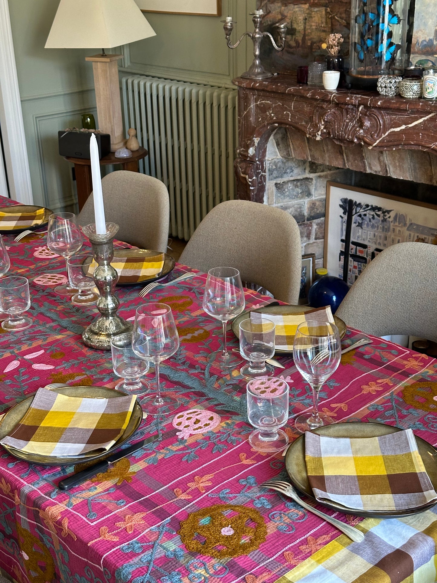 Ensemble Nappe + Serviettes N°22