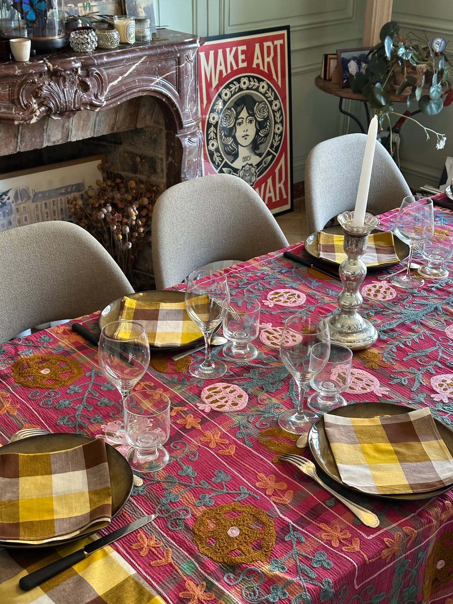 Tabletage set + napkins n ° 34