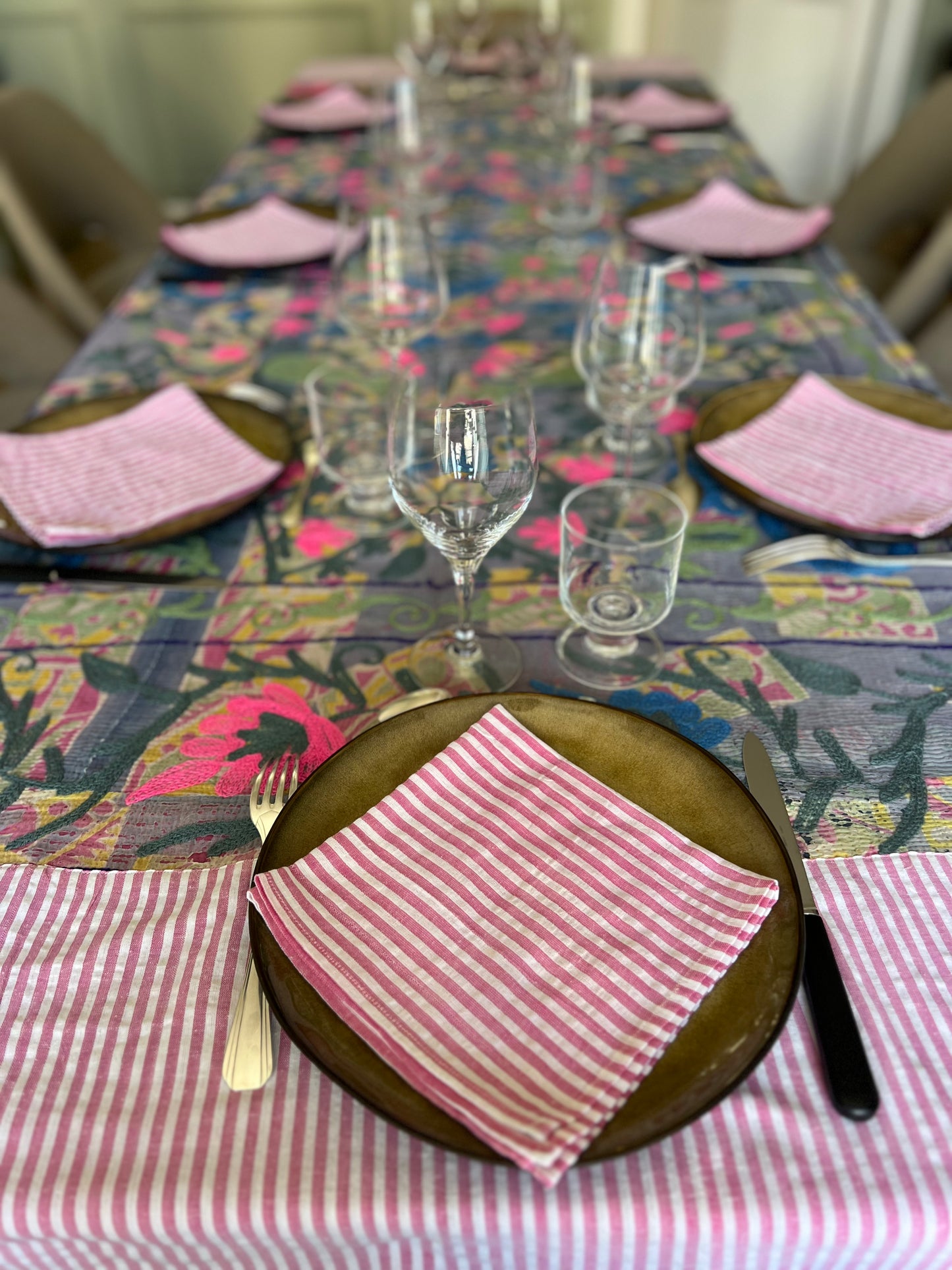 Ensemble Nappe + Serviettes N°5