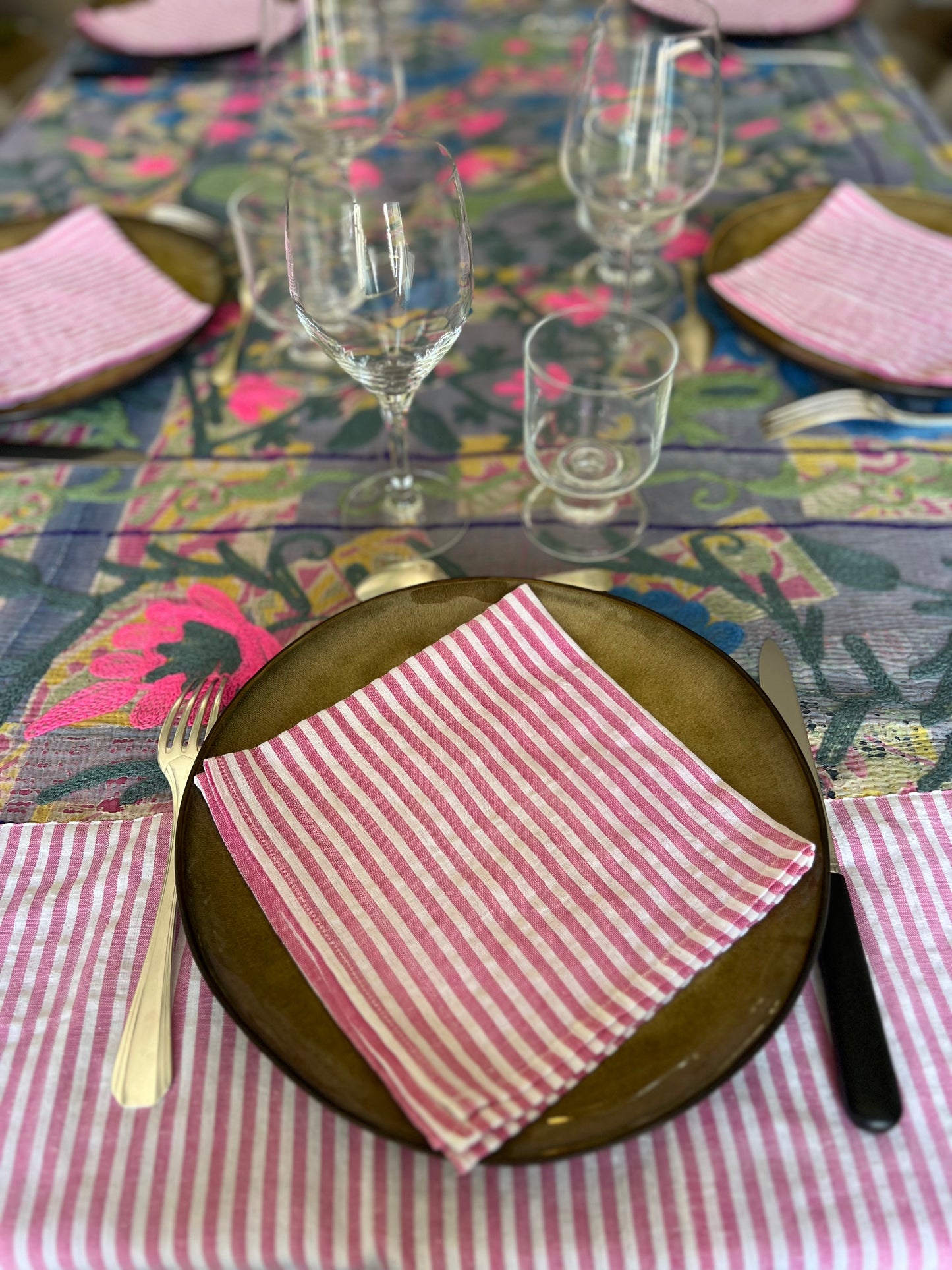 Ensemble Nappe + Serviettes N°7