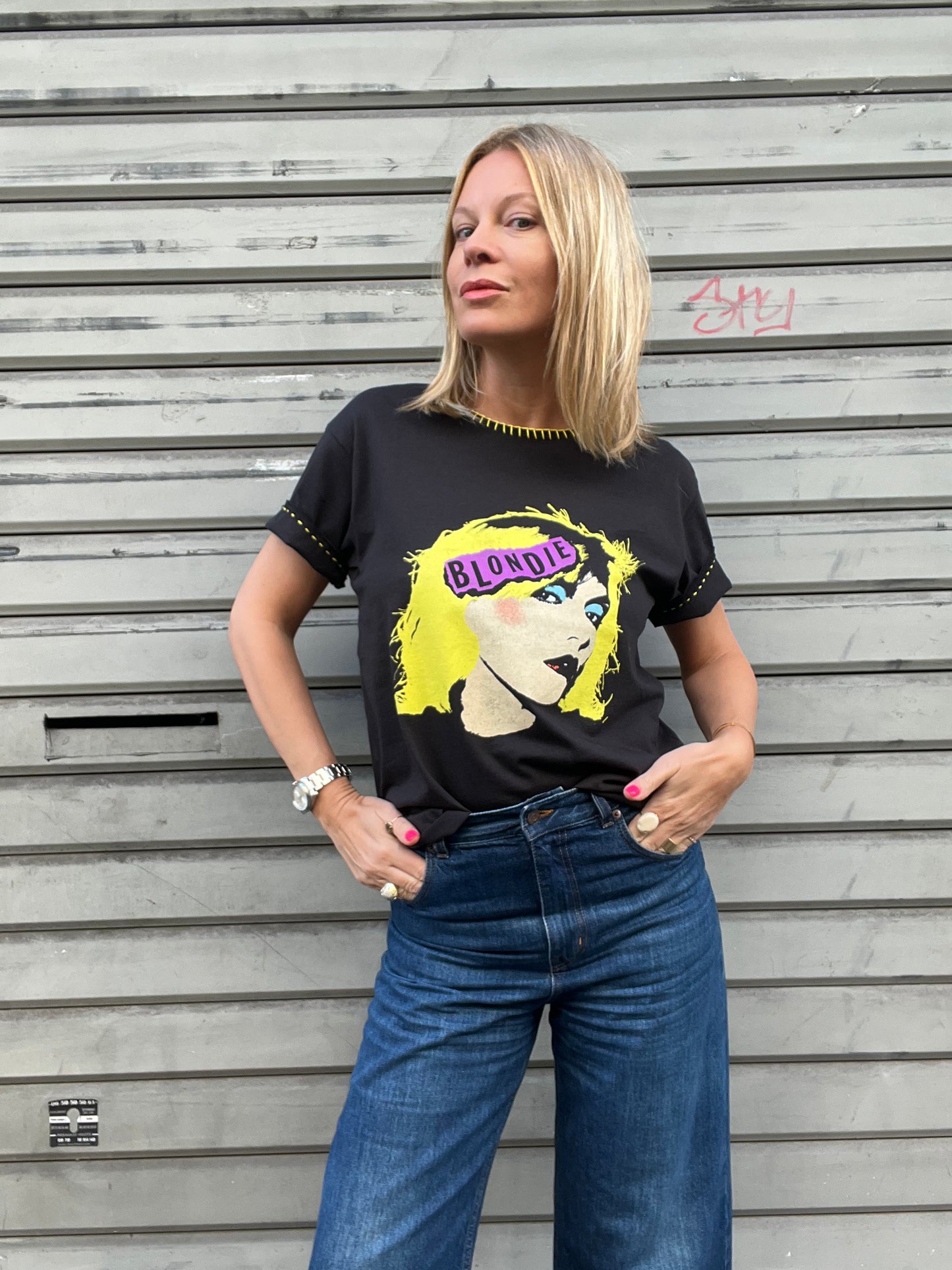 T- SHIRT BLONDIE // DEBBIE