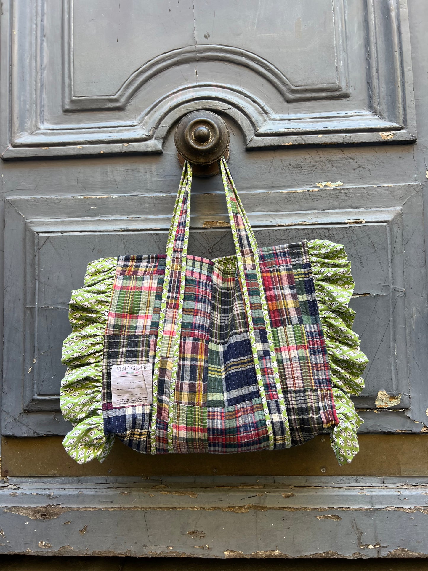 CABAS FROUFROU // GREEN