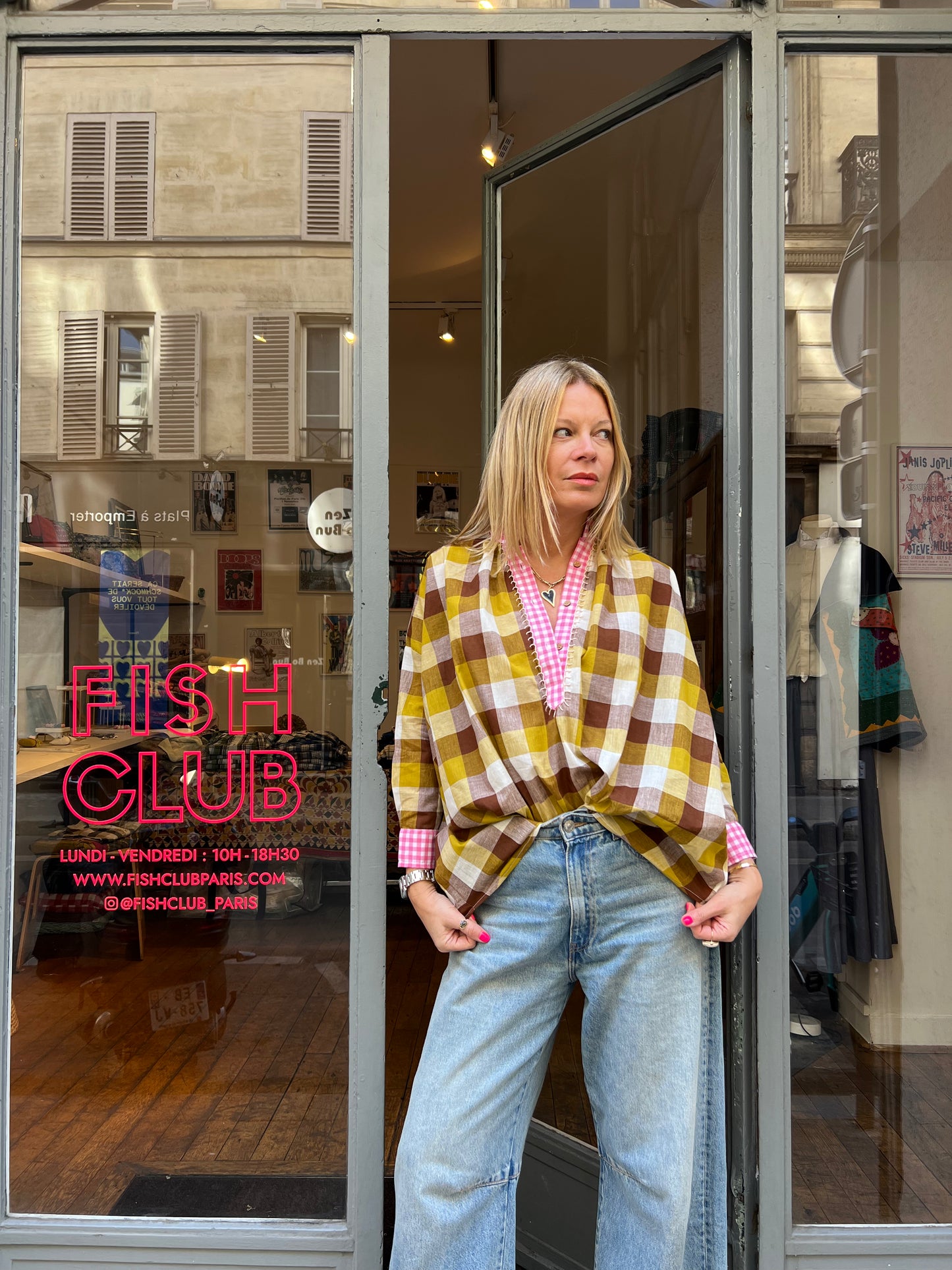 CHEMISE FOLK YVES