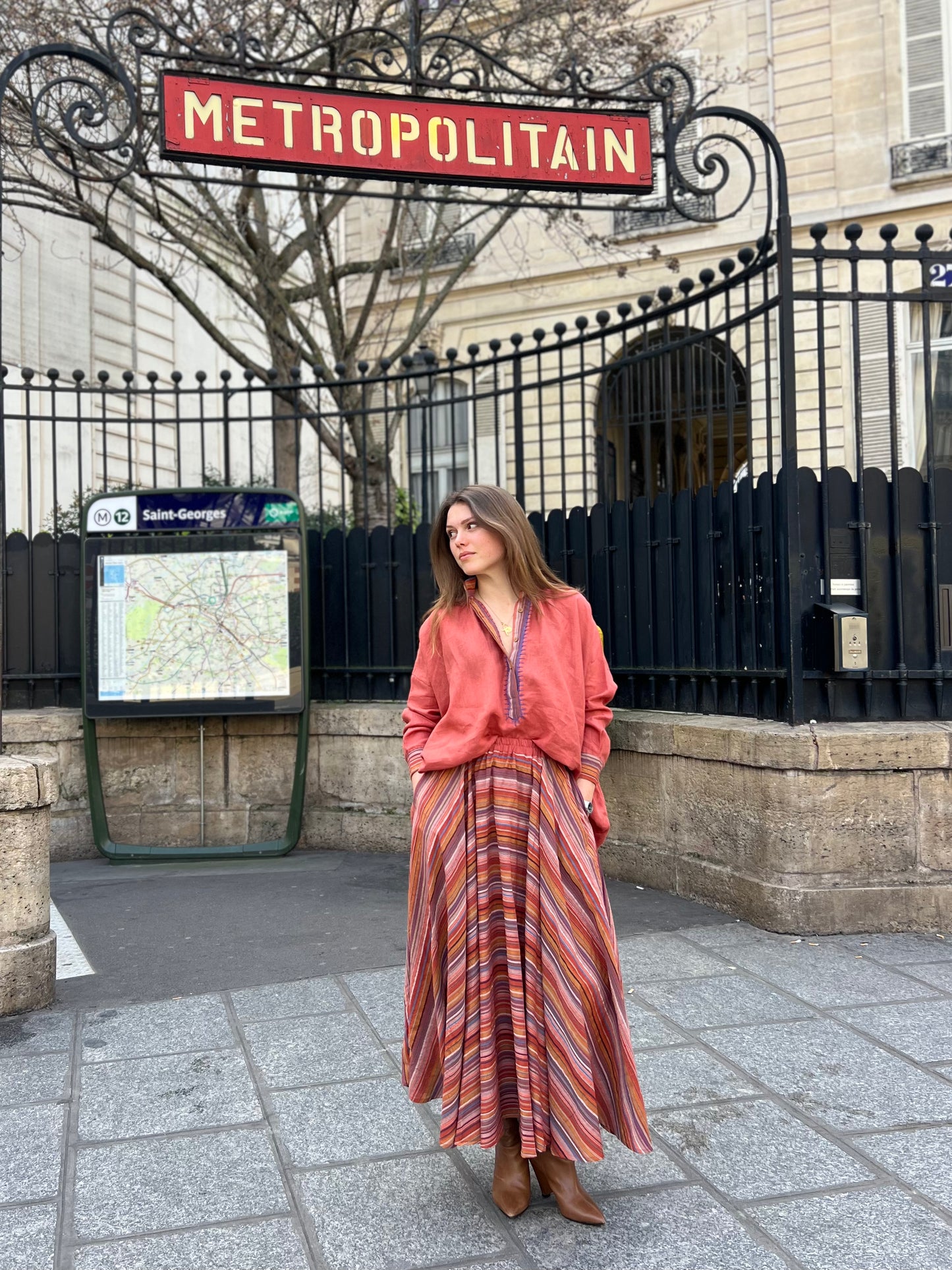 Rebeka folk shirt
