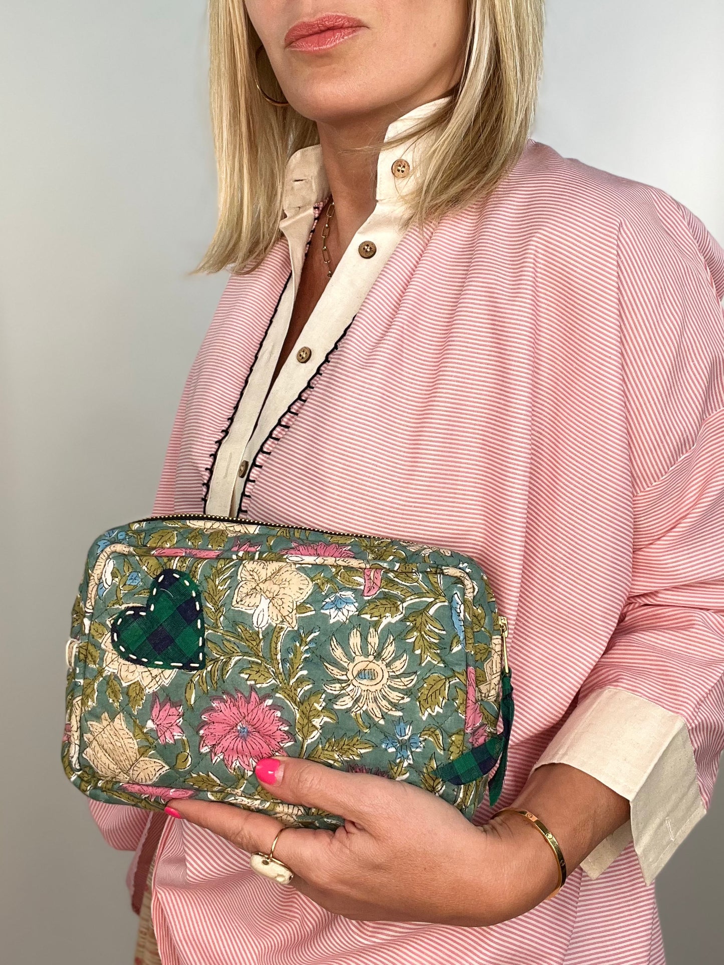 POCHETTE LOVE VERTE // SMALL
