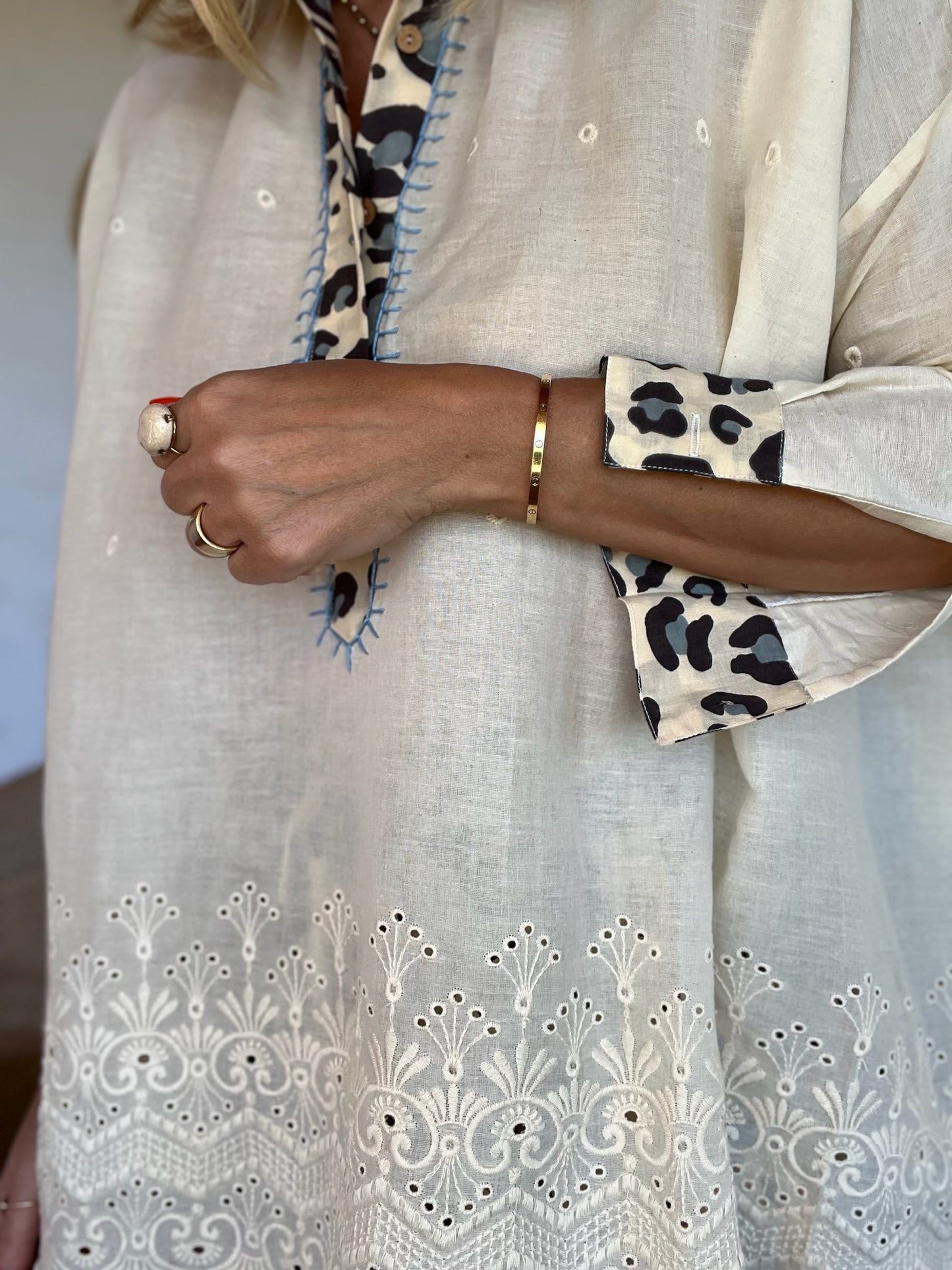 CHEMISE FOLK ASCOTT