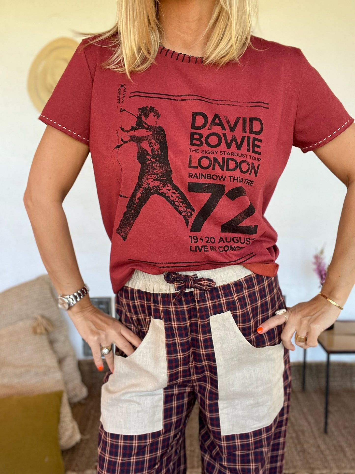 T- SHIRT DAVID BOWIE // LONDON