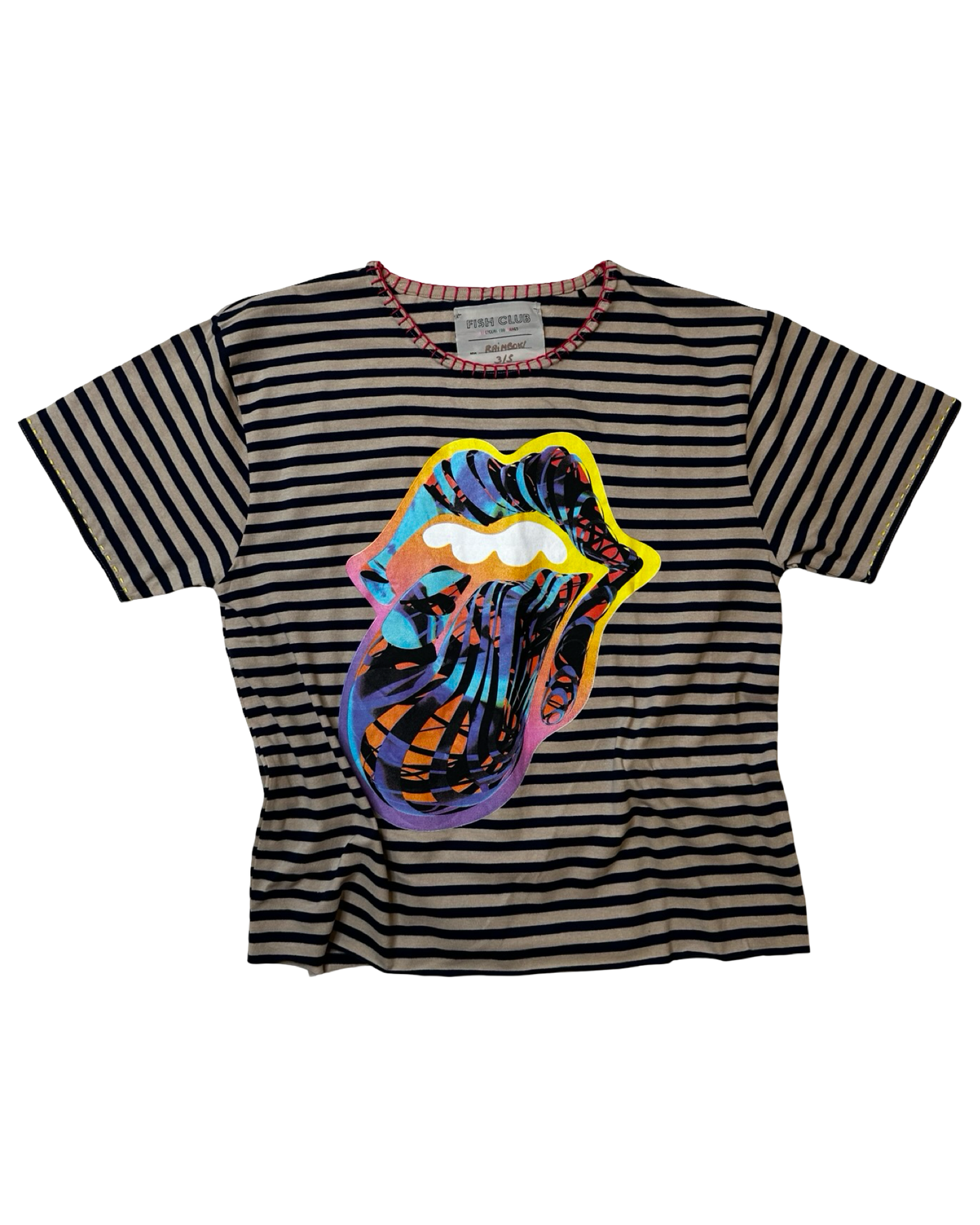 T- SHIRT ROLLING STONES // RAINBOW