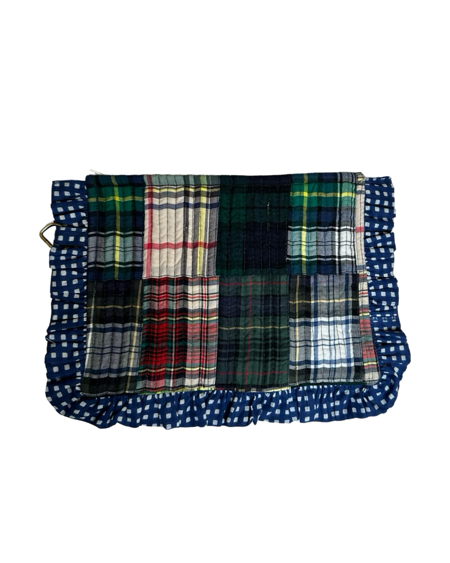 CABAS FROUFROU // BLUE CHECKS