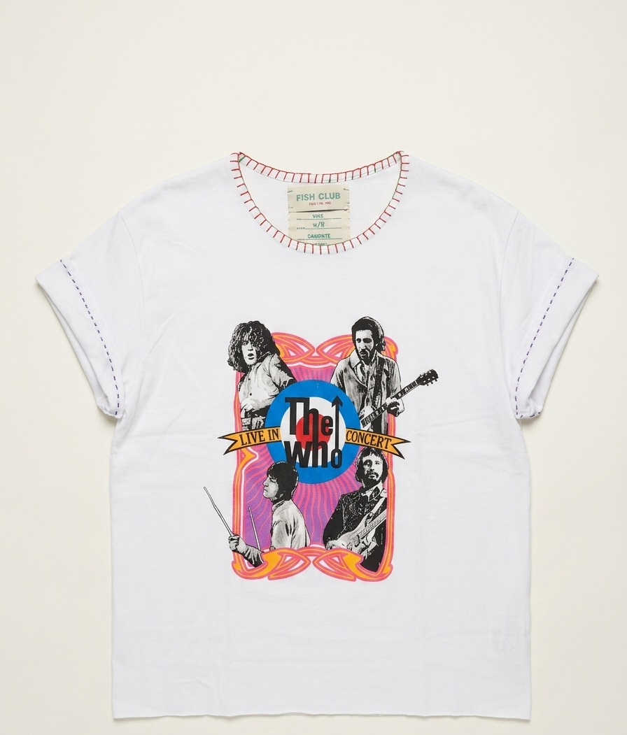 T- SHIRT THE WHO // LIVE