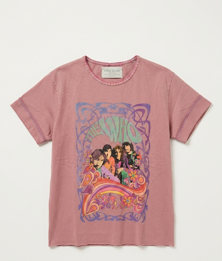 T- SHIRT THE WHO // FLEUR