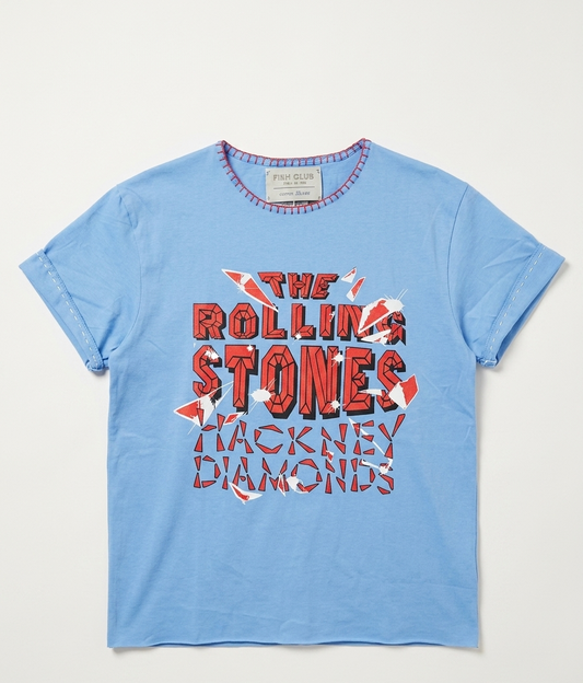 T- SHIRT ROLLING STONES // LIGHT BLUE