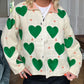 VESTE EN LAINE GREEN