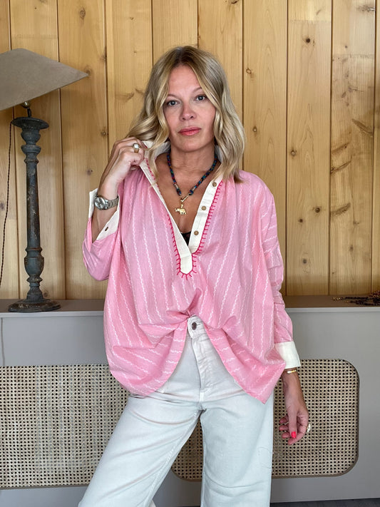 CHEMISE FOLK ELINA