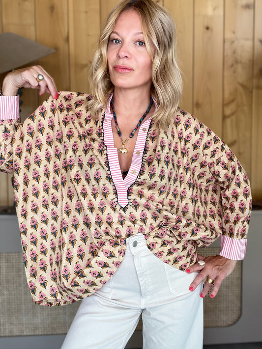 CHEMISE FOLK LUCIE
