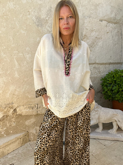 CHEMISE FOLK ASCOTT