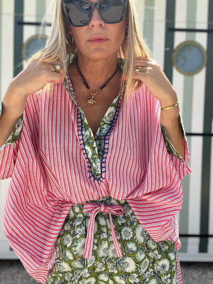 CHEMISE FOLK BIANCA