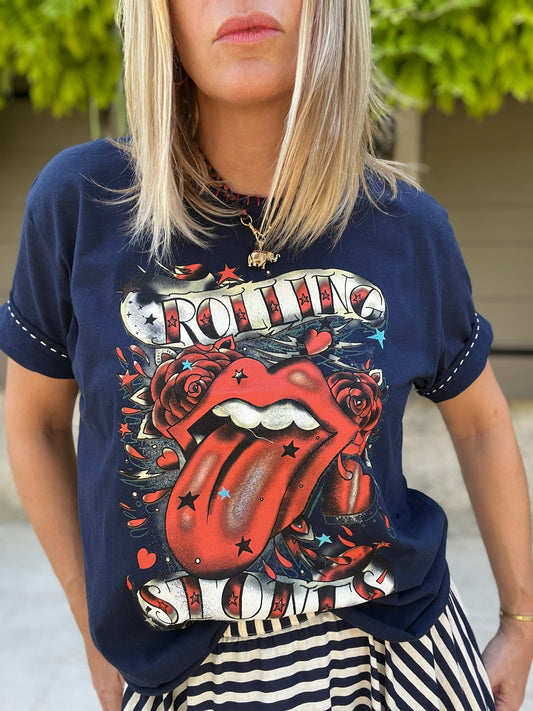 T- SHIRT ROLLING STONES // LOVE STONES