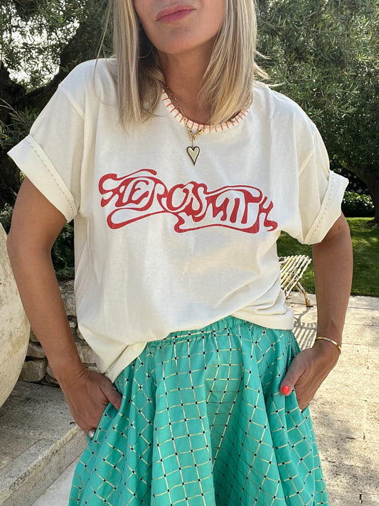 T- SHIRT AEROSMITH // RED