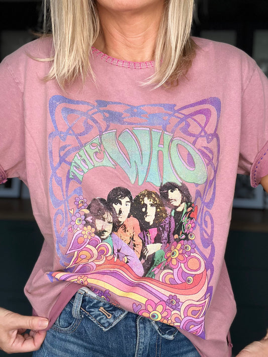 T- SHIRT THE WHO // FLEUR