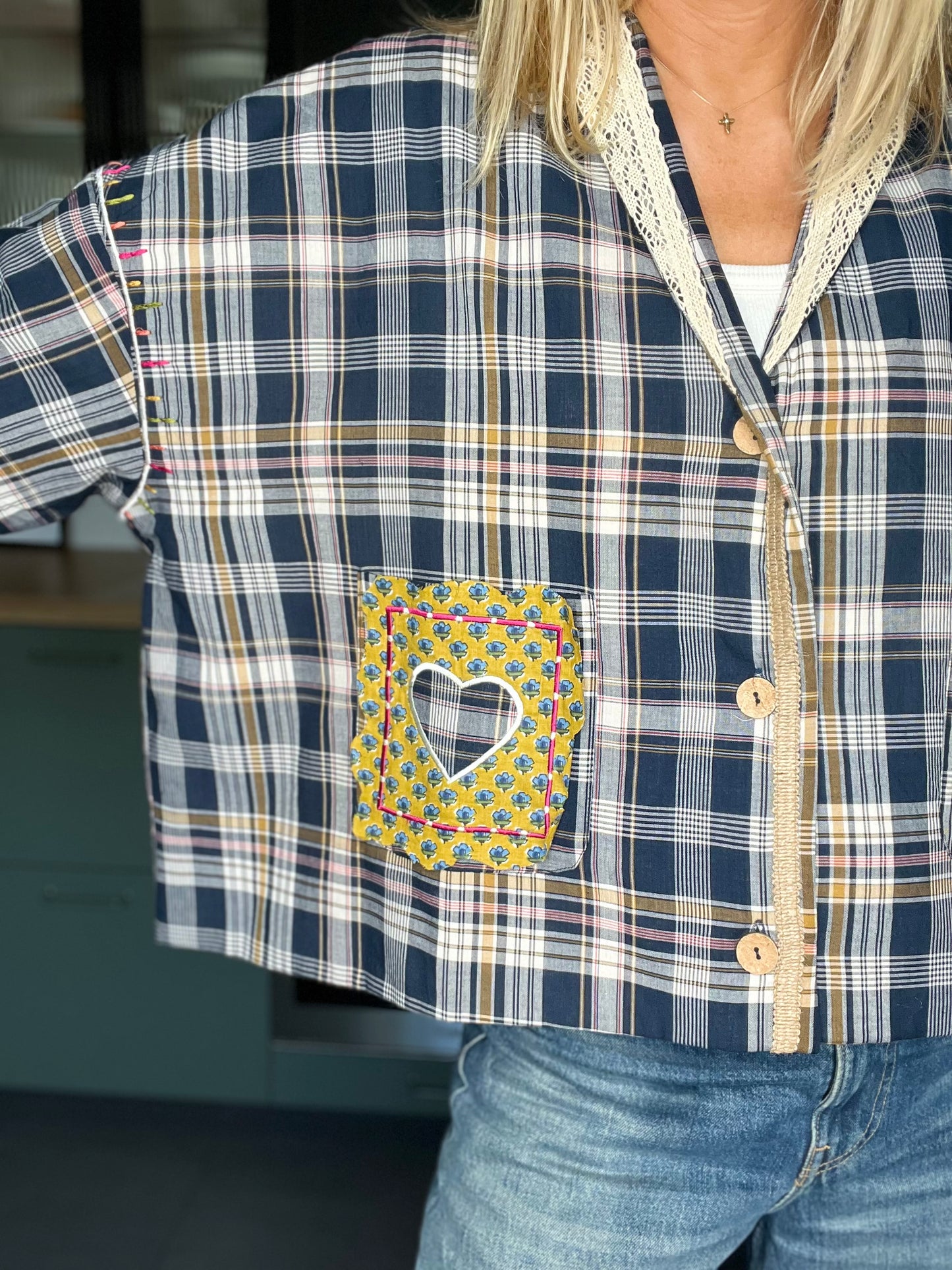 VESTE HEART NILA