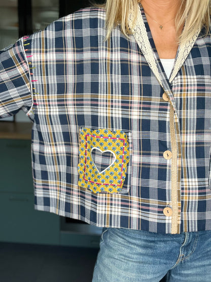 VESTE HEART NILA