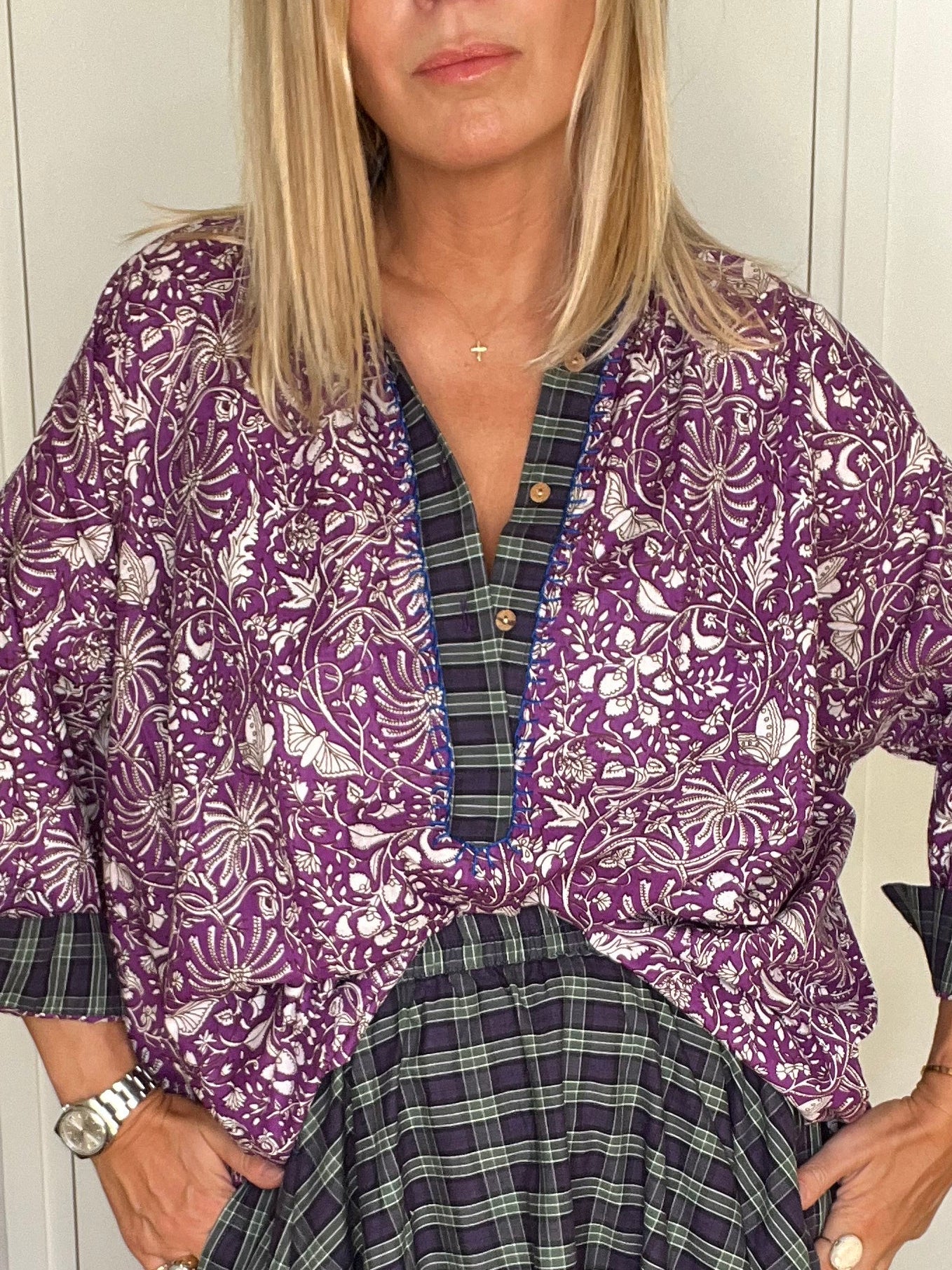 CHEMISE FOLK BERIL