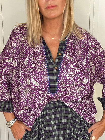 CHEMISE FOLK BERIL