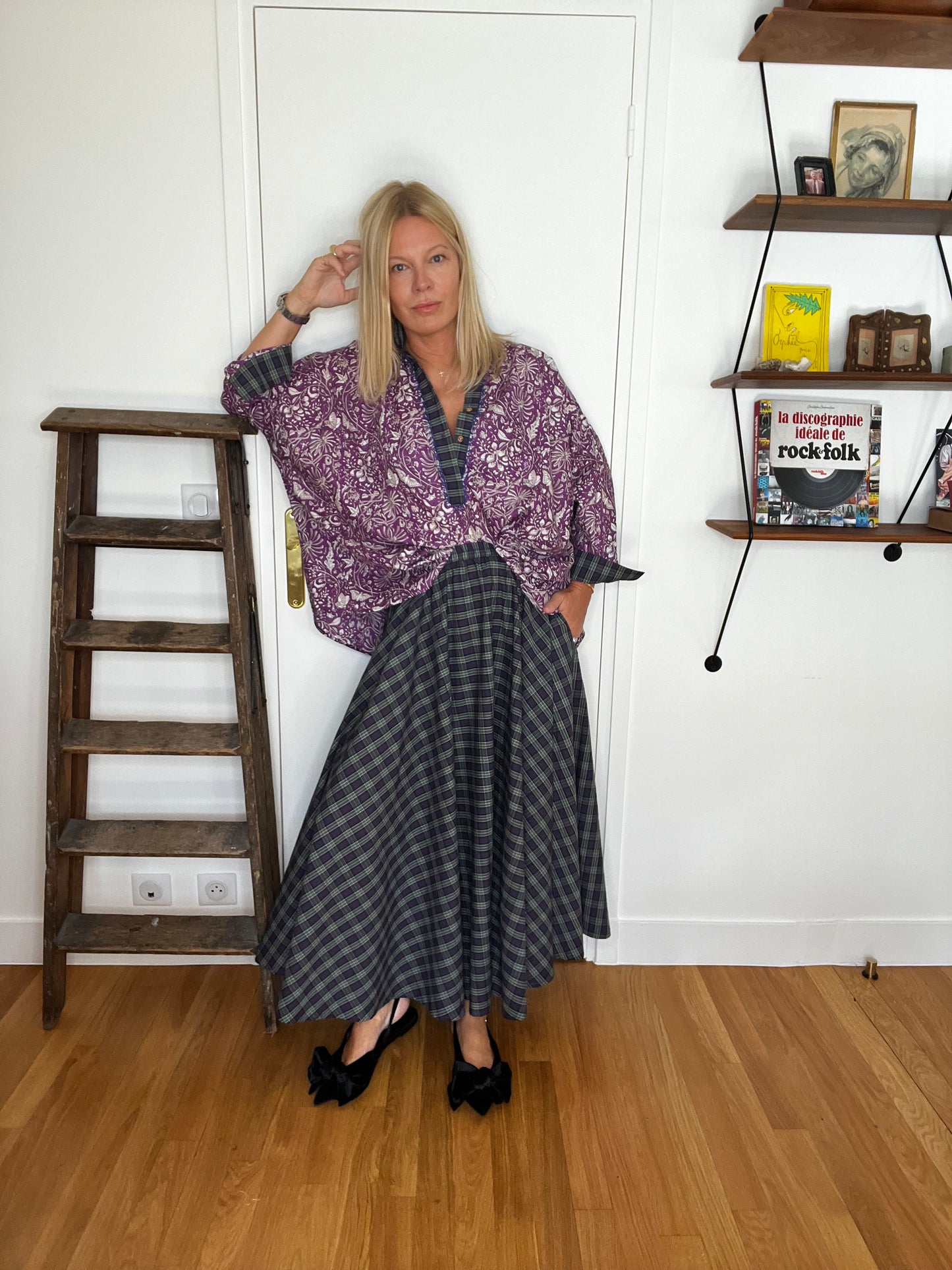 CHEMISE FOLK BERIL