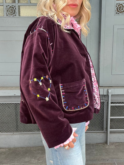 Granny wool jacket